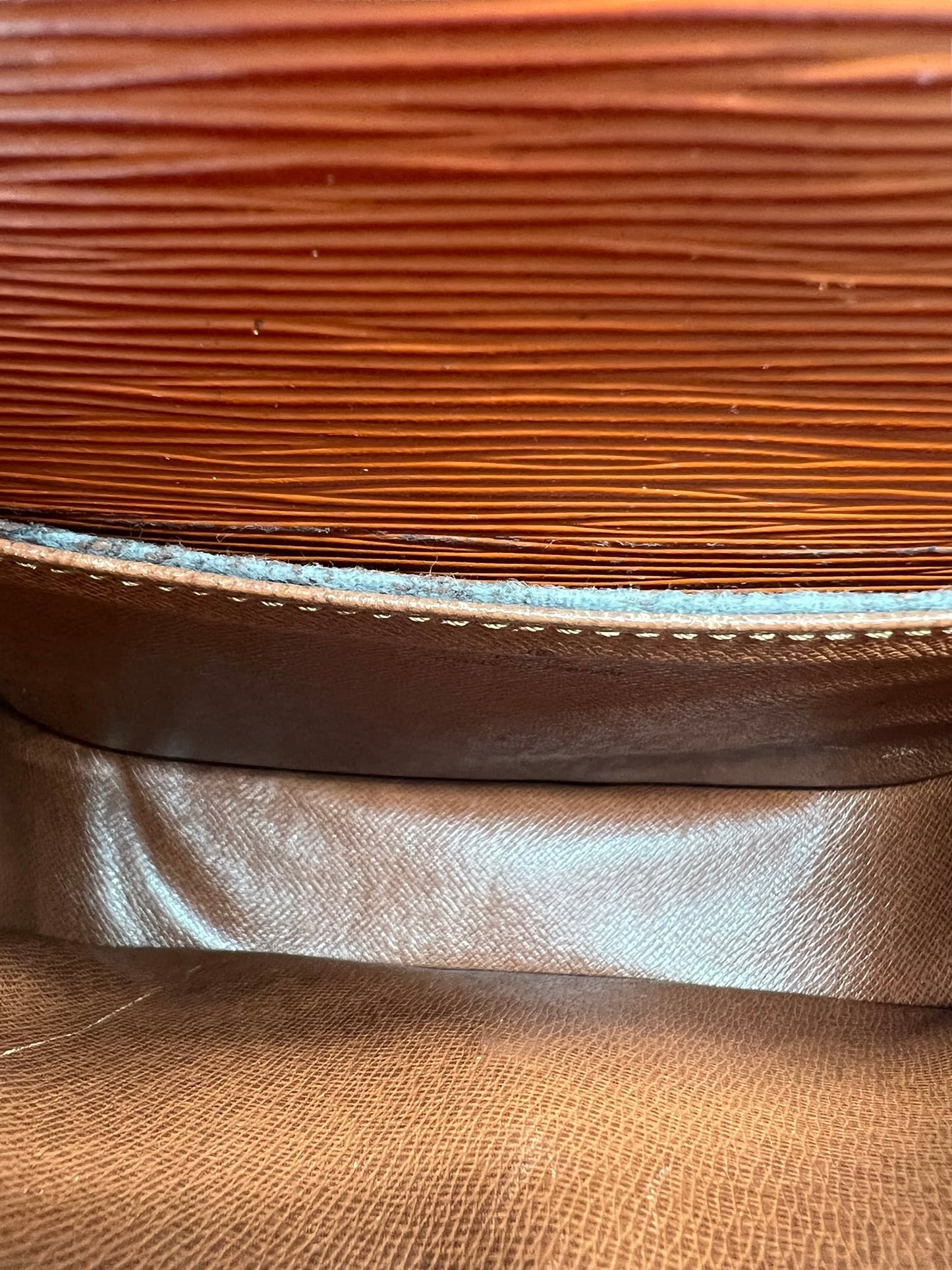 Louis Vuitton Cognac Epi Leather St. Cloud PM Crossbody