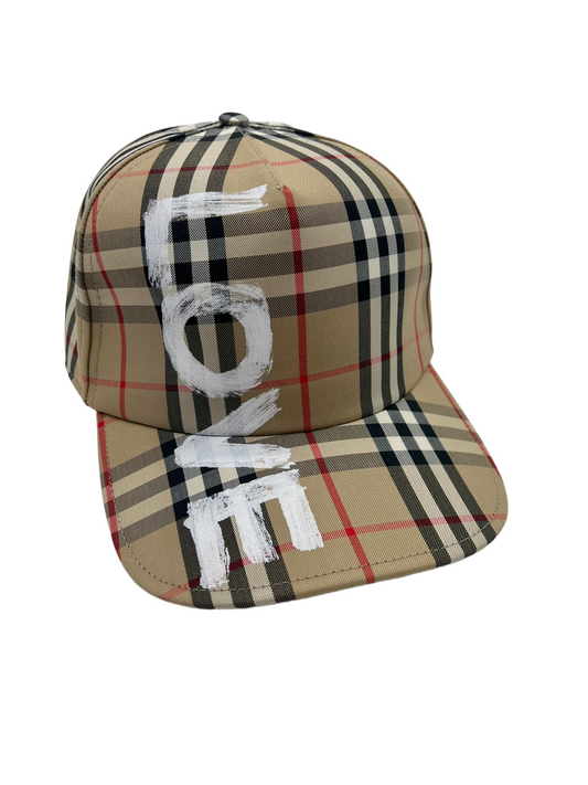 Burberry Plaid Love Archive Size M Trucker Hat