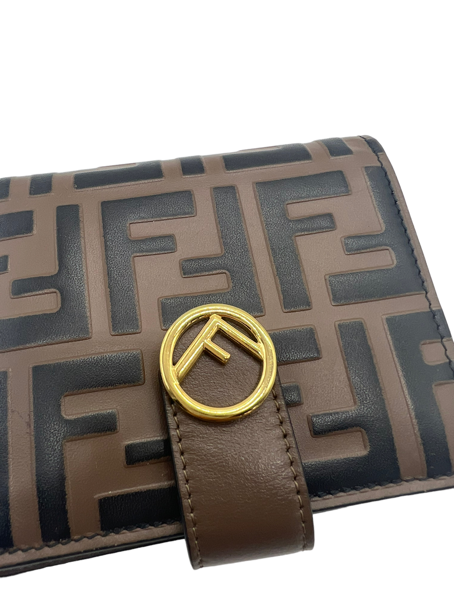 Fendi F is Fendi Compact Bifold Wallet