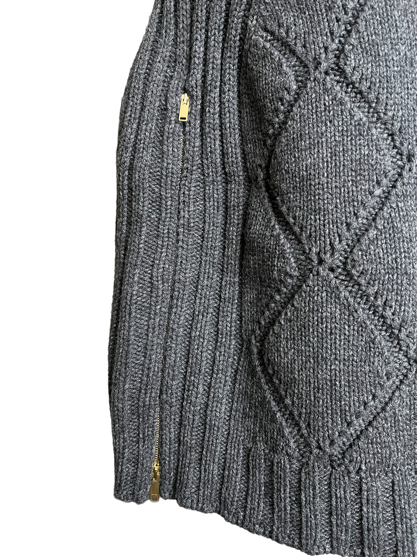 Gucci Charcoal Camel Size L Poncho