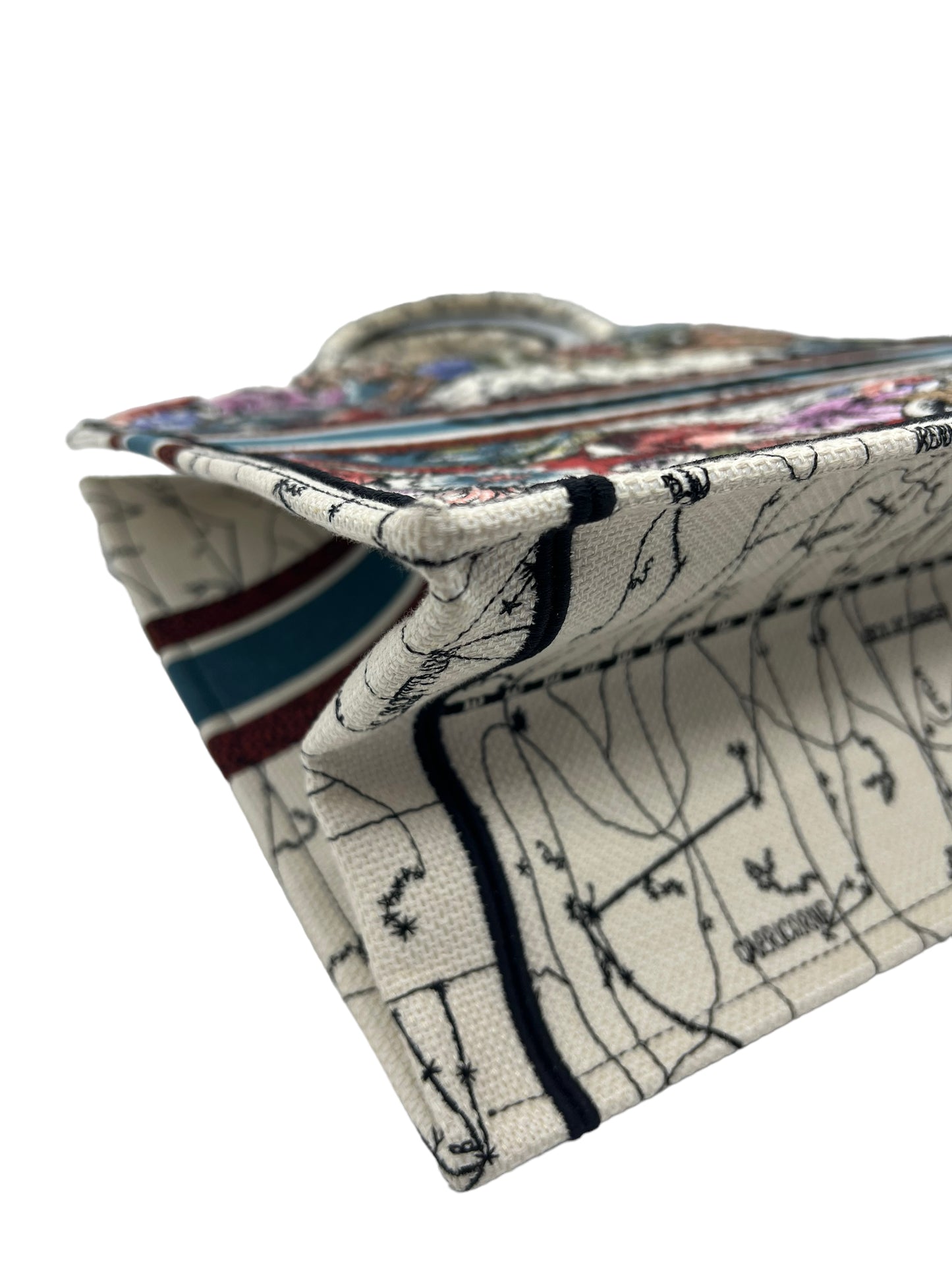 Dior Large Zodiac and Constellation Motif Embroidered Book Tote
