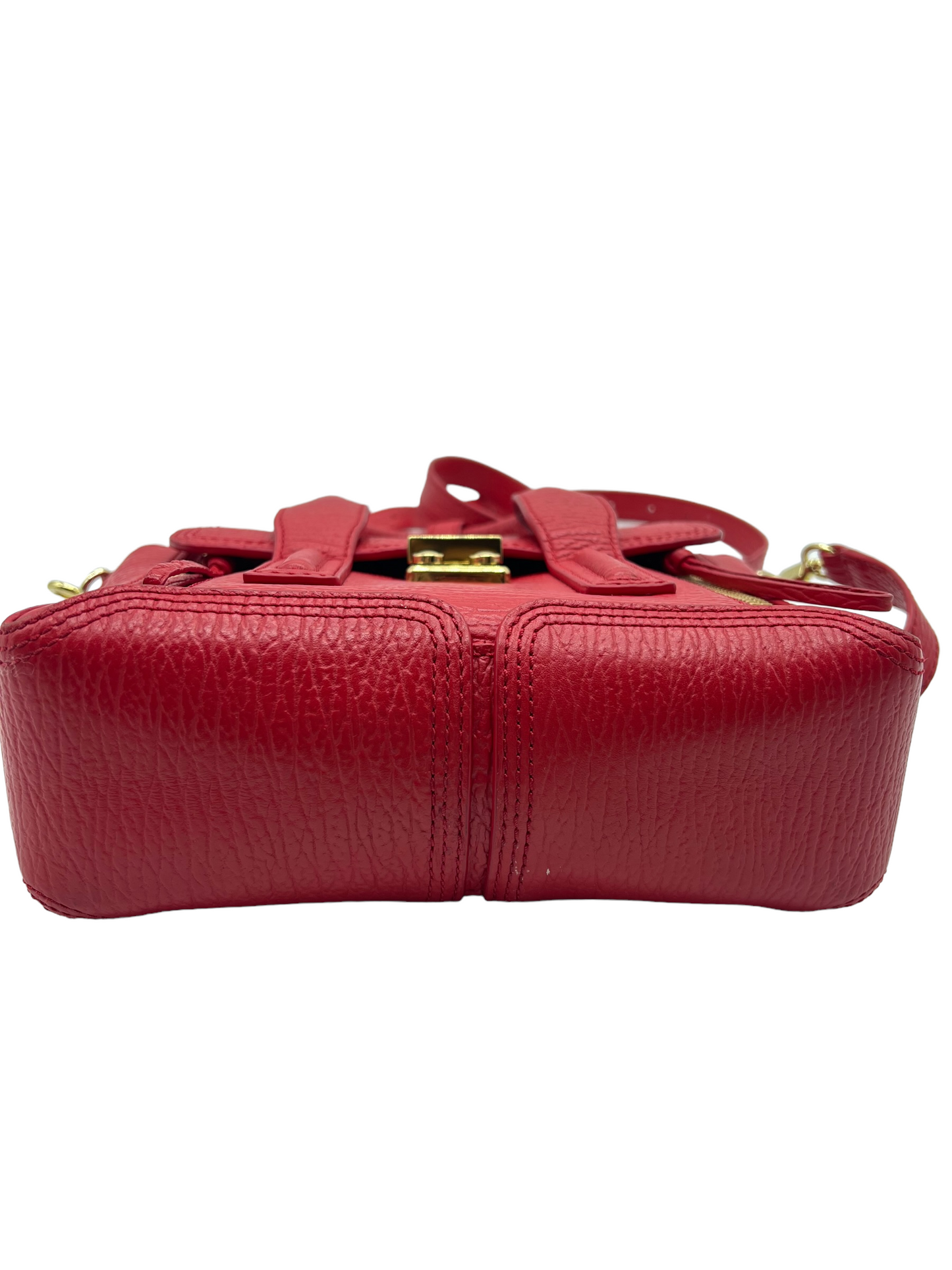 Phillip Lim Red Leather Mini Pashli Shoulder Bag
