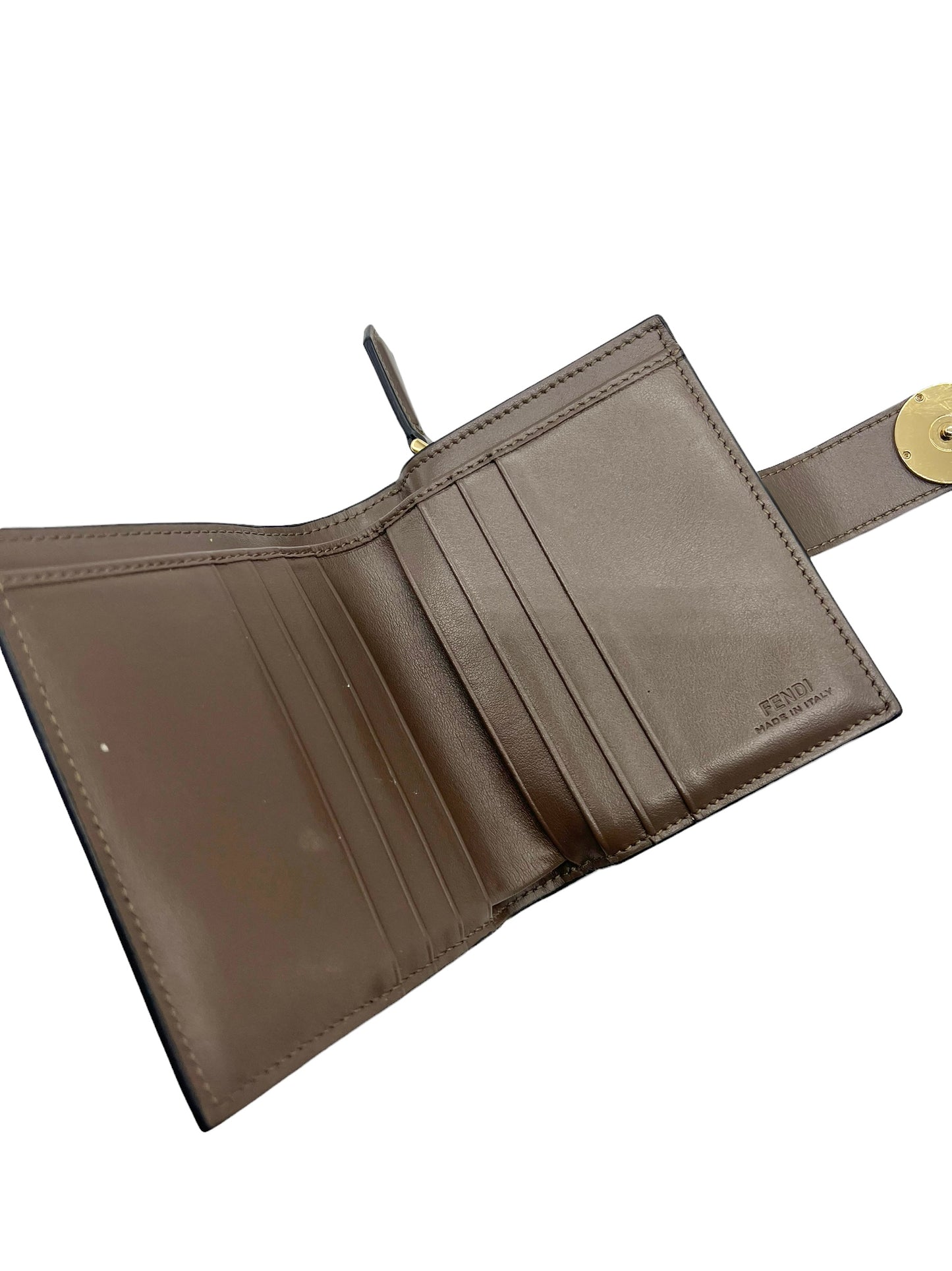 Fendi F is Fendi Compact Bifold Wallet