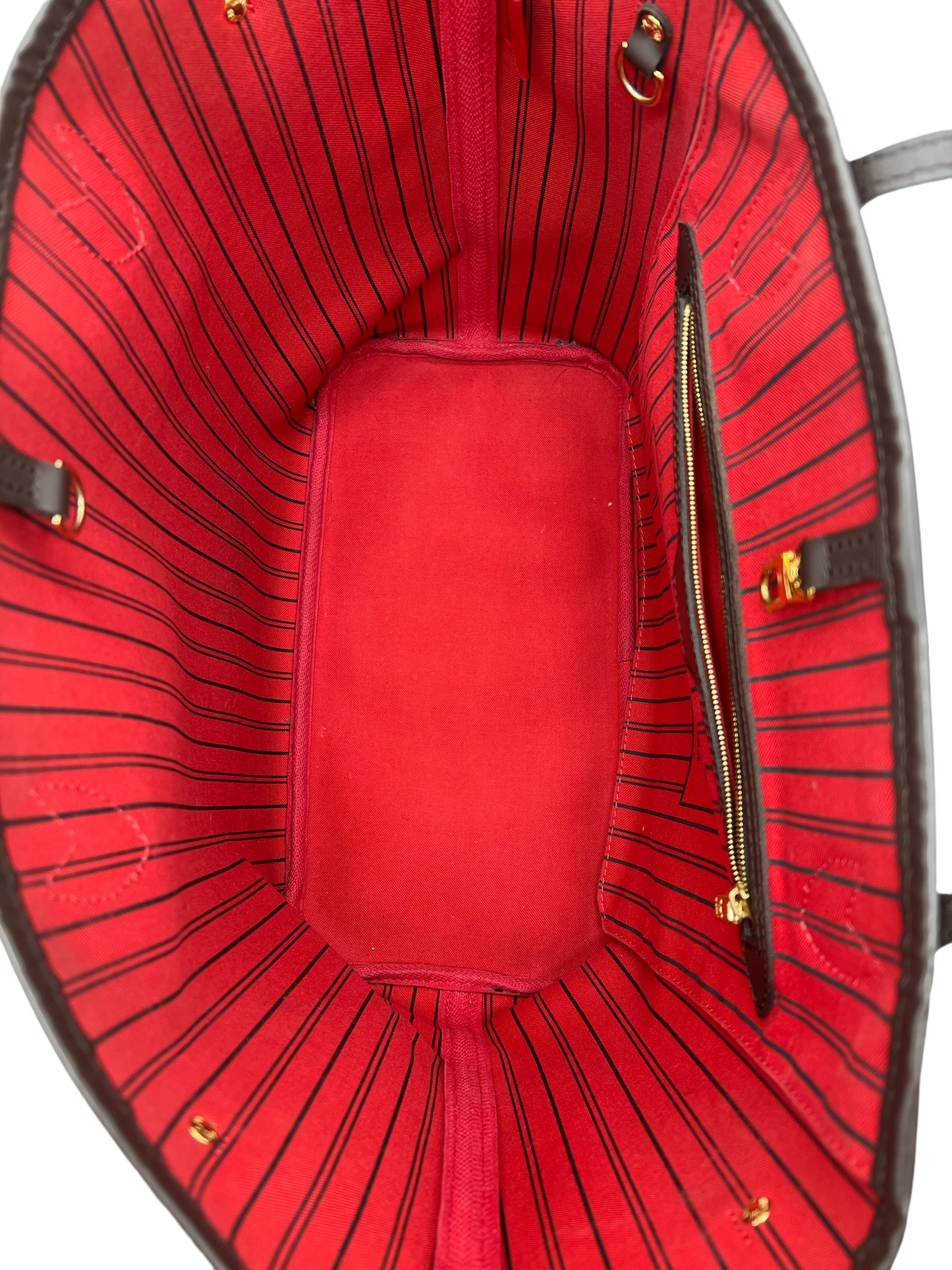 Louis Vuitton Damier Ebene Neverfull MM Tote