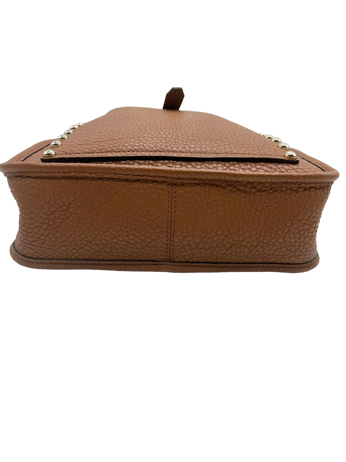 Rebecca Minkoff Tan Unlined Studded Feed Bag