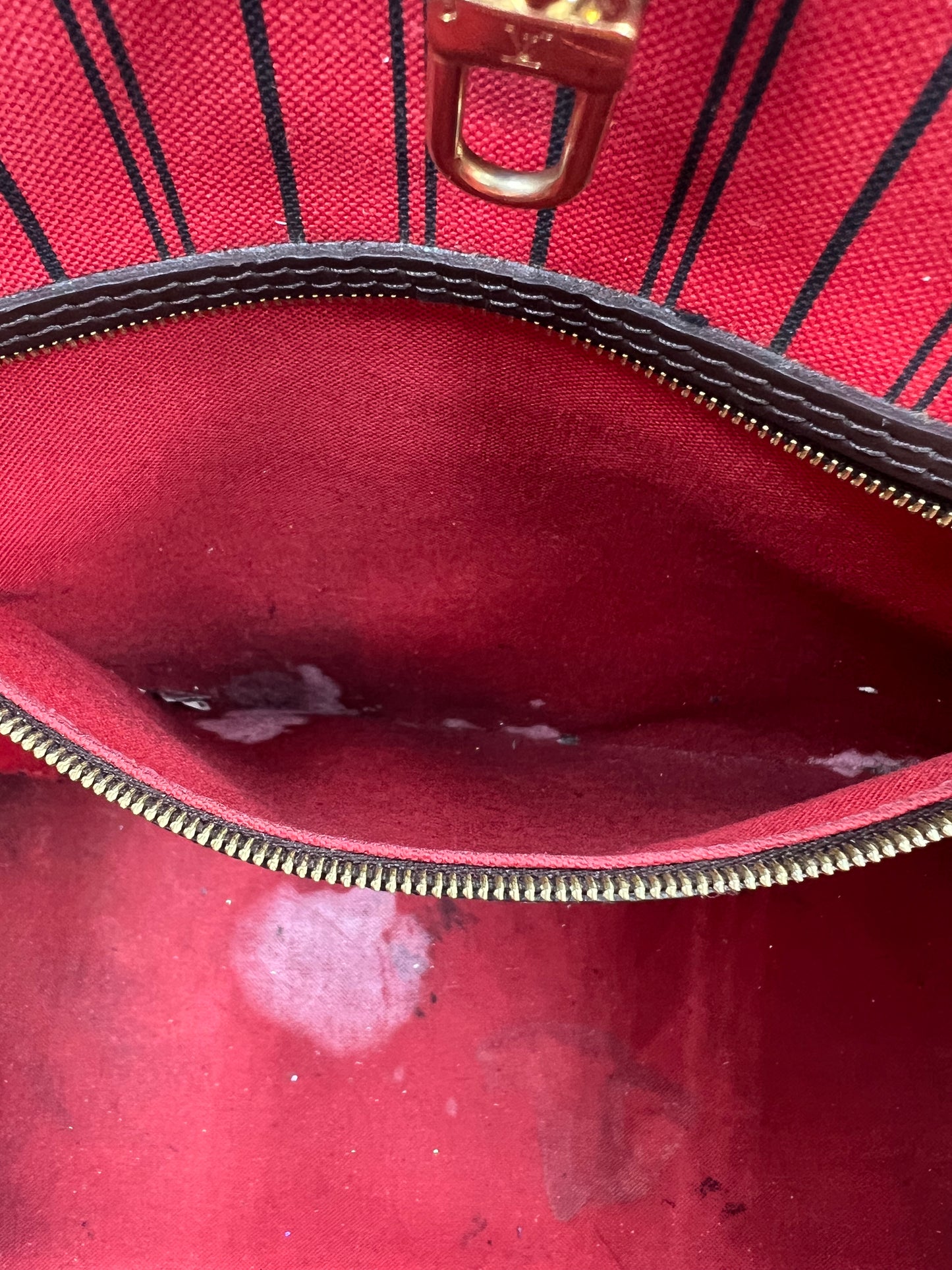 Louis Vuitton Damier Ebene Neverfull MM Tote