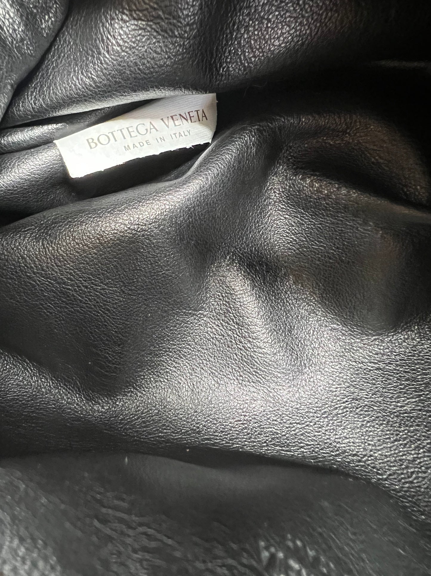Bottega Veneta Black Nappa Intrecciato Mini BV Twist Bag