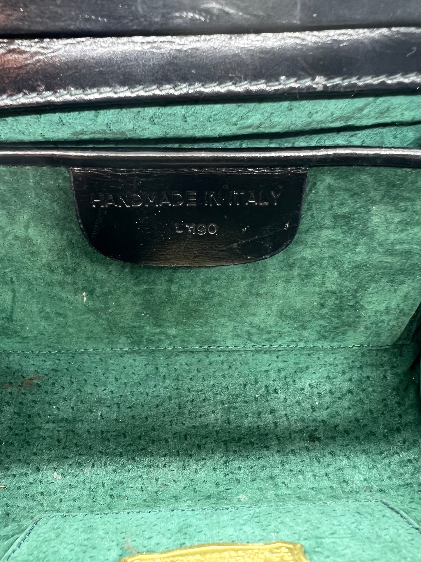 Barry Kieselstein-Cord Black Leather Chain Bag