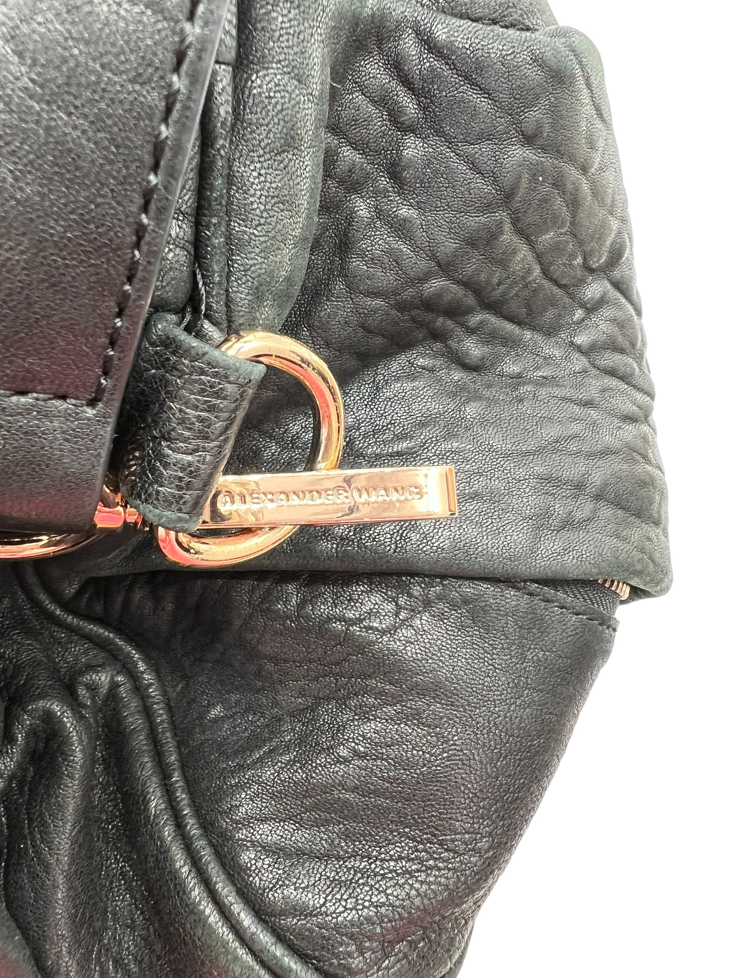 Alexander Wang Black Leather Rocco Handbag