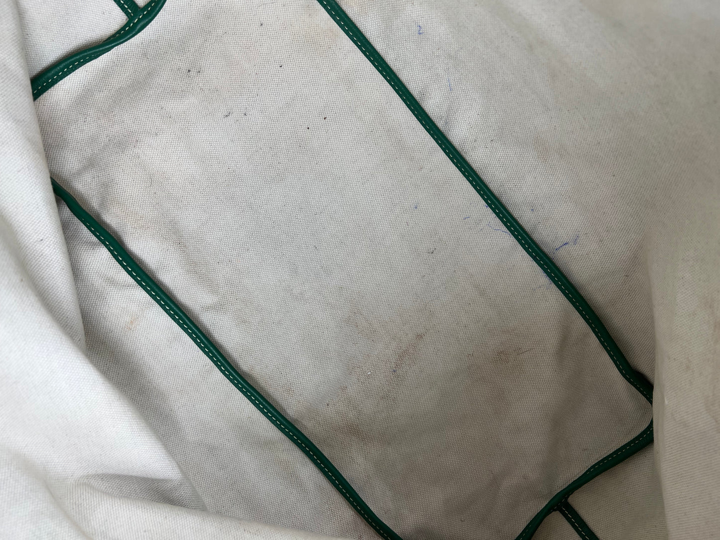 Goyard Green Goyardine Saint Louis GM Tote