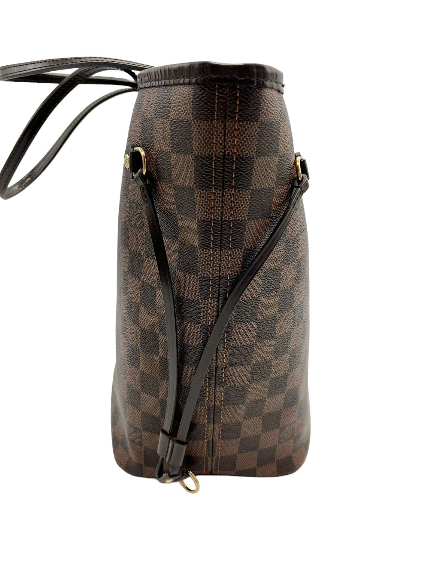 Louis Vuitton Damier Ebene Neverfull MM Tote