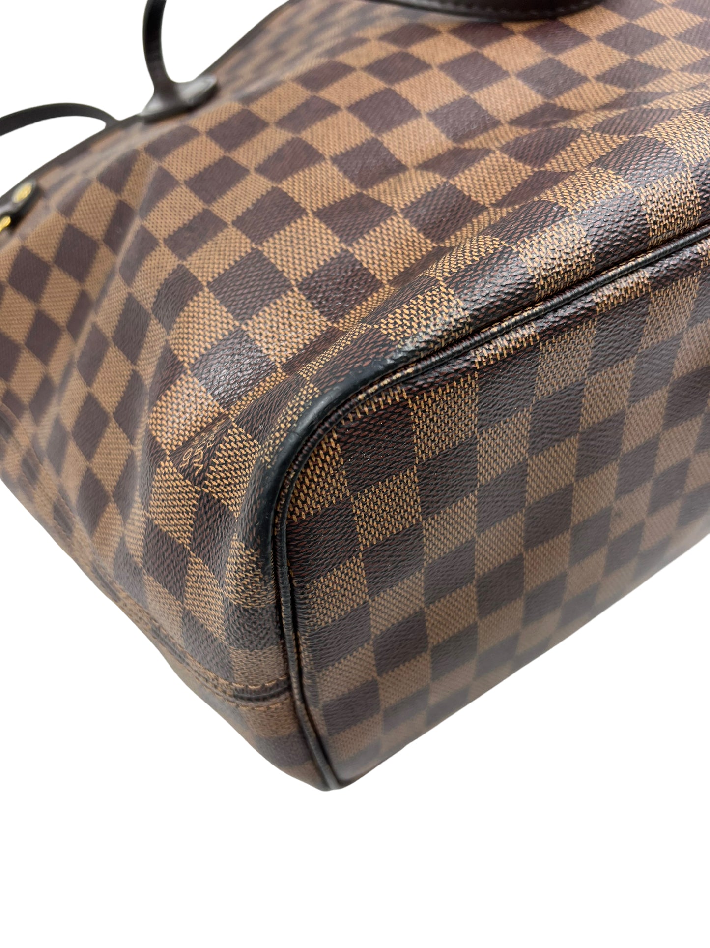 Louis Vuitton Damier Ebene Neverfull MM Tote