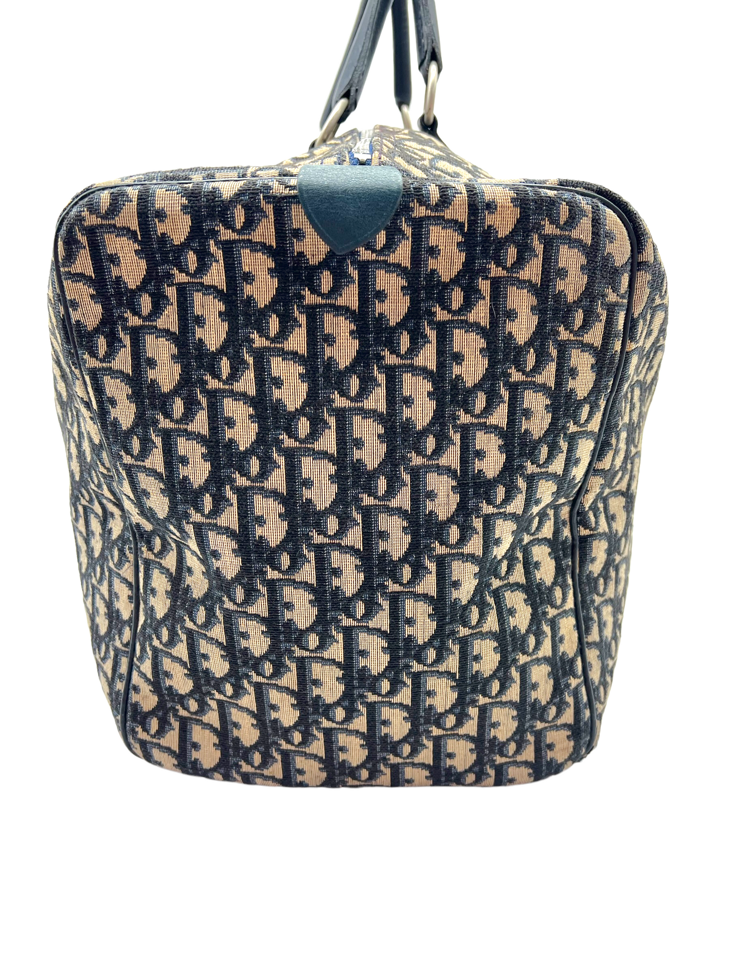 Christian Dior Vintage Blue Navy Trotter Duffle