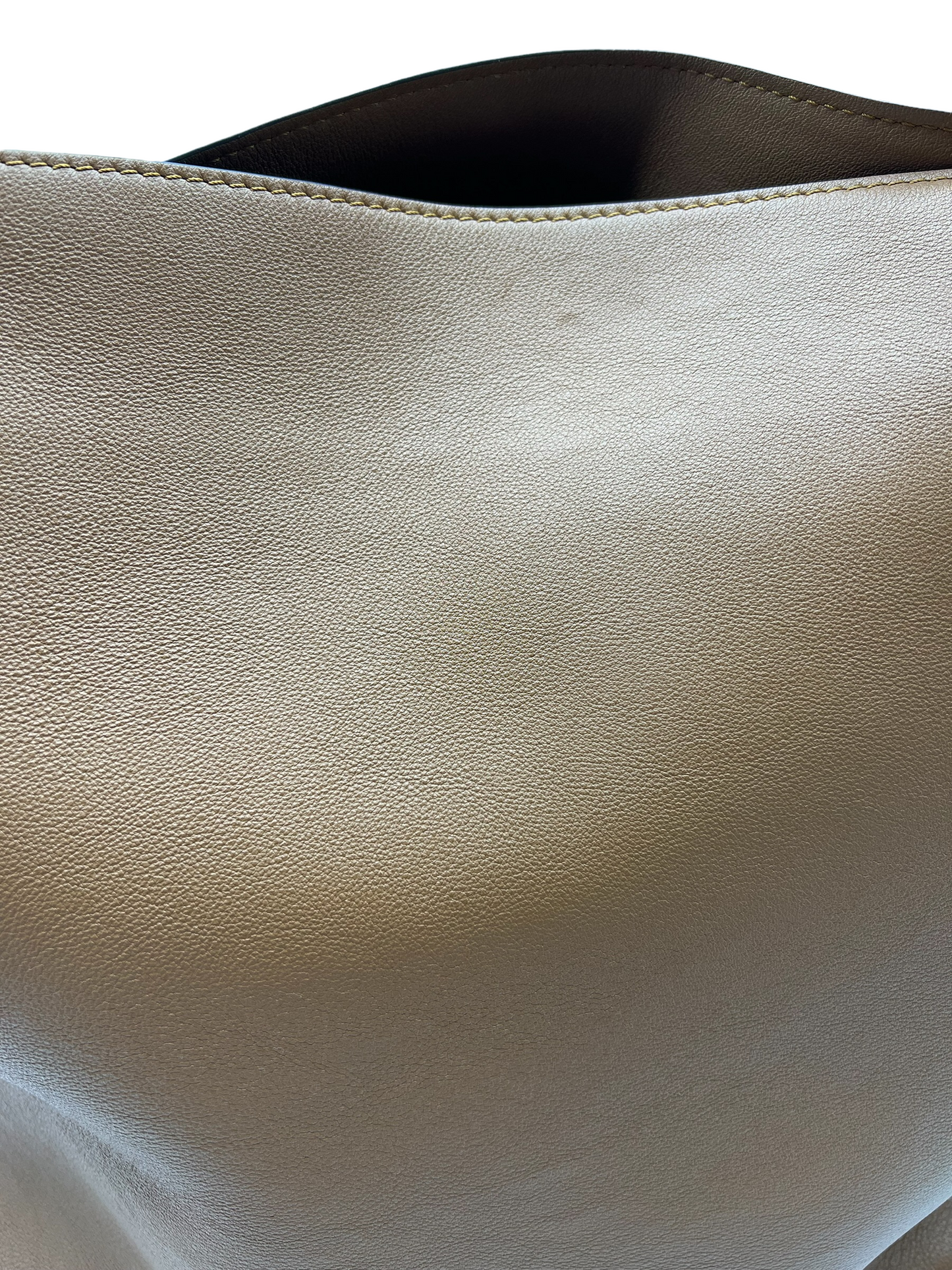 Louis Vuitton Hazelnut Calfskin Bagatelle Noisette Parnassea Shoulder Bag