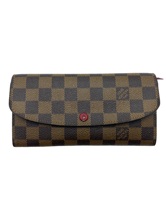 Louis Vuitton Damier Ebene Emilie Wallet