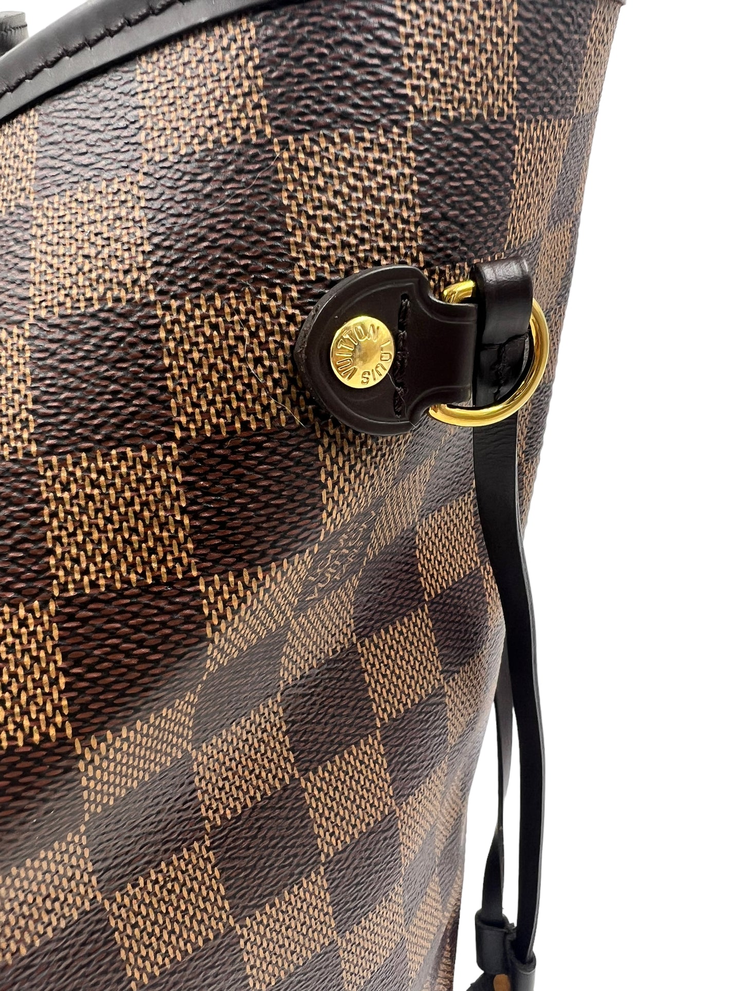 Louis Vuitton Damier Ebene Neverfull MM Tote