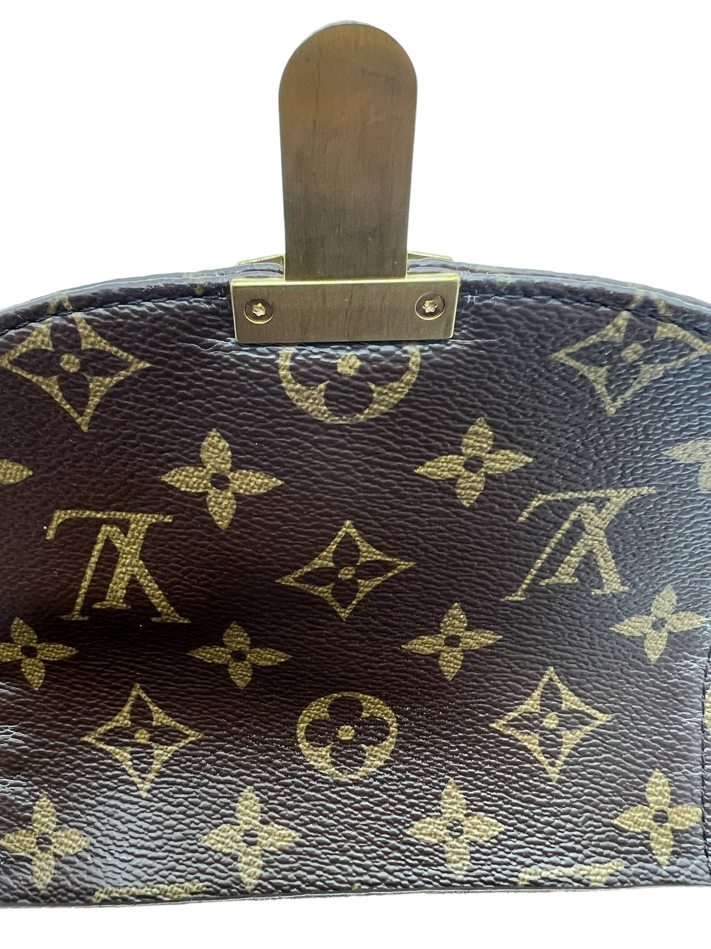 Louis Vuitton Vert Bronze Vernis Monogram Hot Springs Backpack Handbag