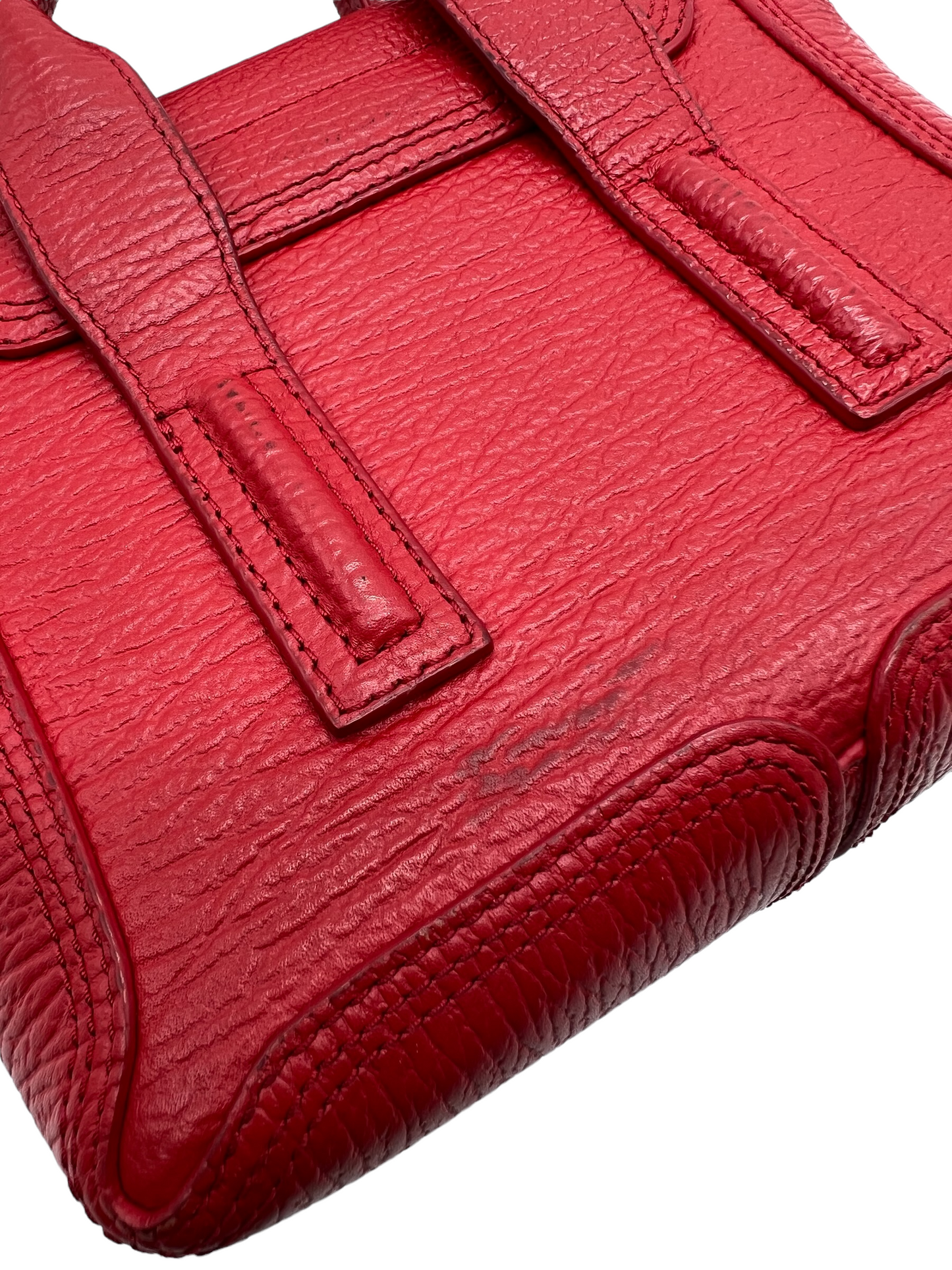 Phillip Lim Red Leather Mini Pashli Shoulder Bag