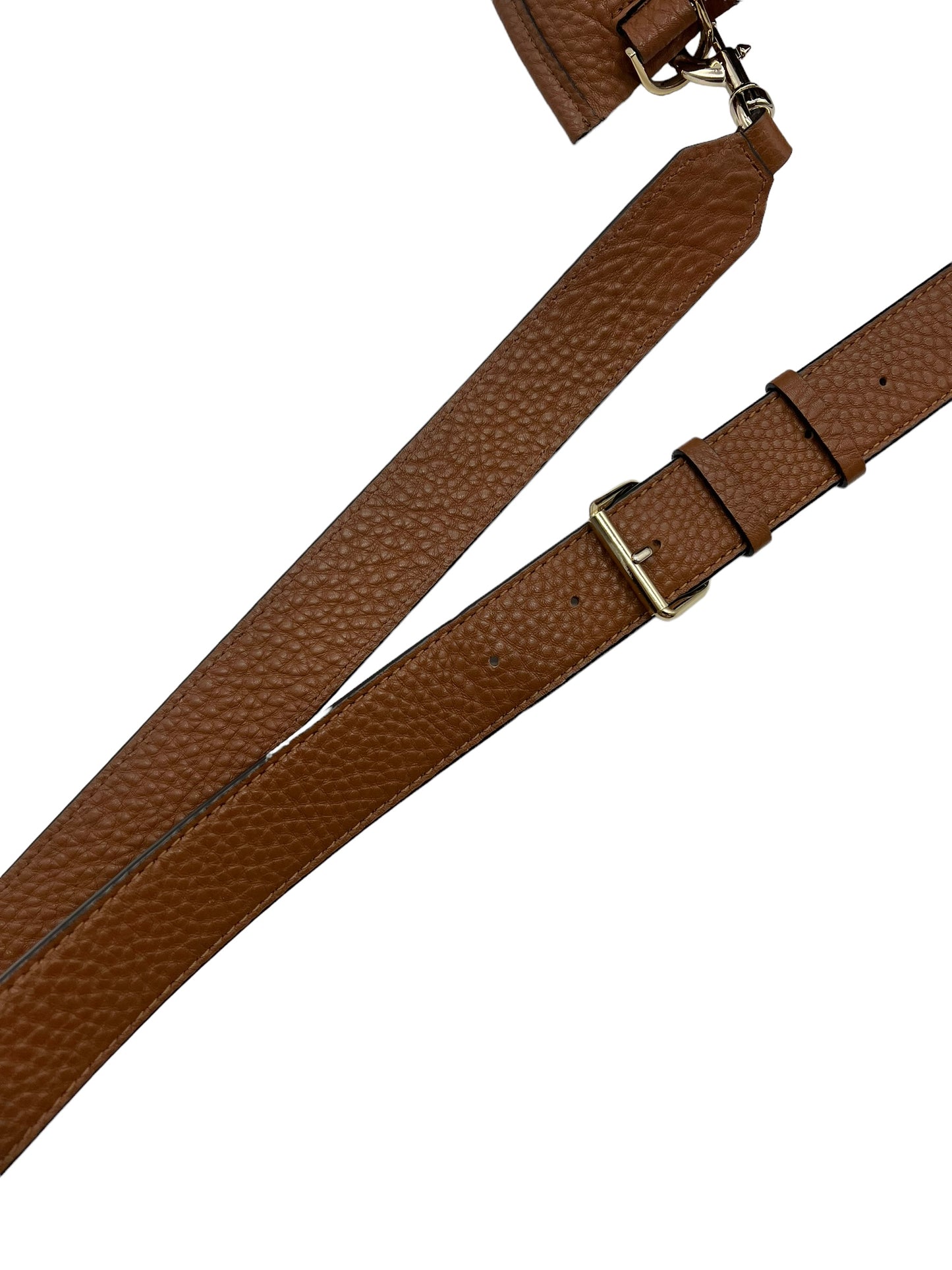 Rebecca Minkoff Tan Unlined Studded Feed Bag