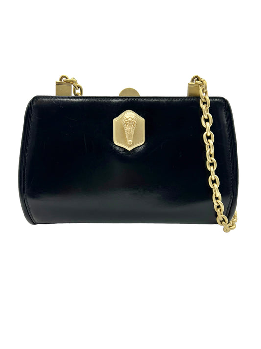 Barry Kieselstein-Cord Black Leather Chain Bag