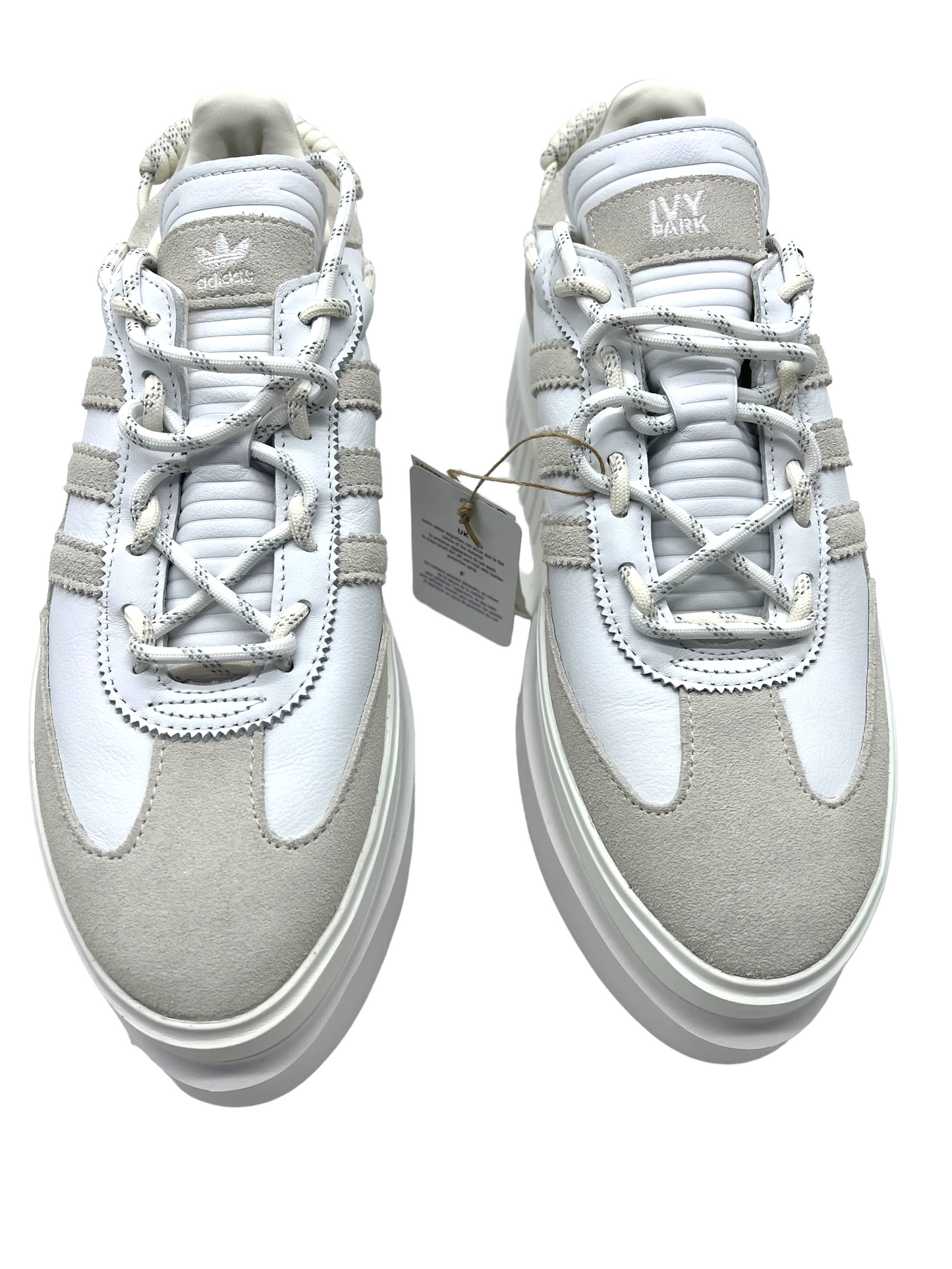 Adidas x Ivy Park Beige Super Super Sleek 72 Women's Size 10 Platform Sneakers