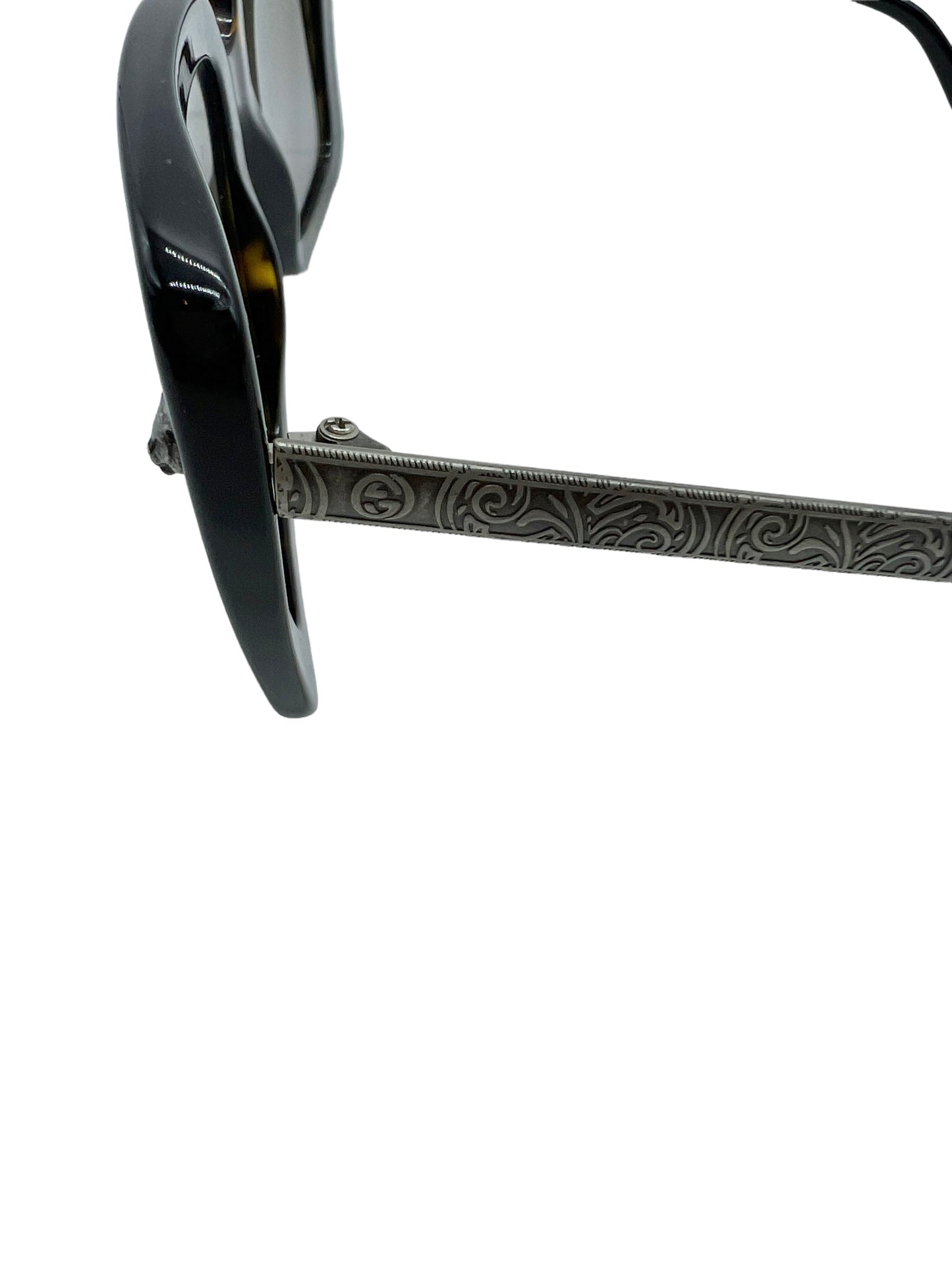 Gucci Tortoise Oversize GG0216S Sunglasses