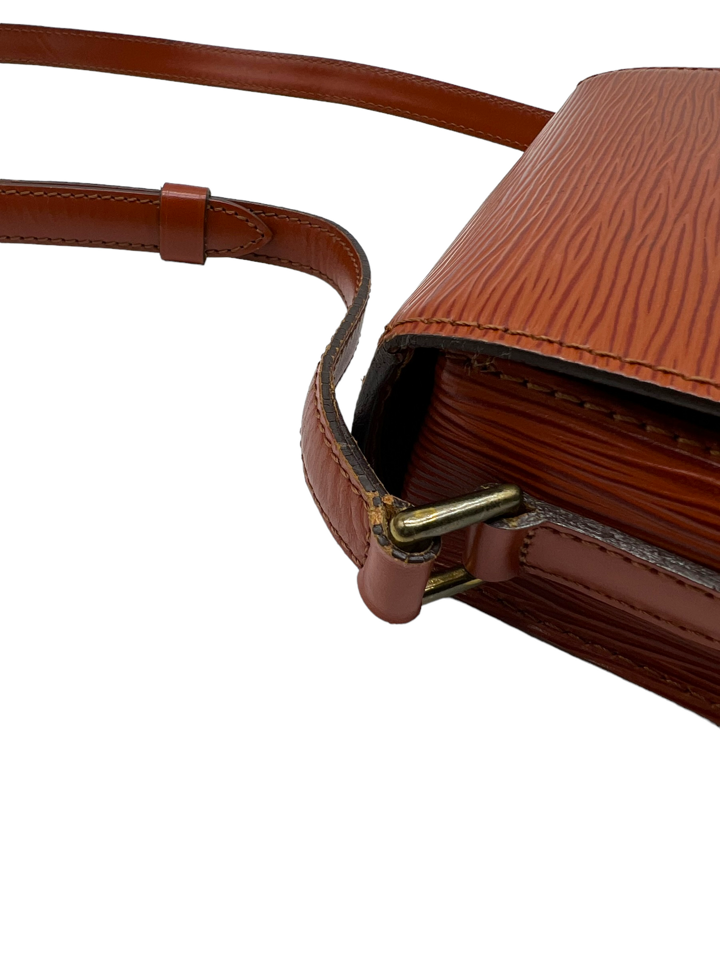 Louis Vuitton Cognac Epi Leather St. Cloud PM Crossbody