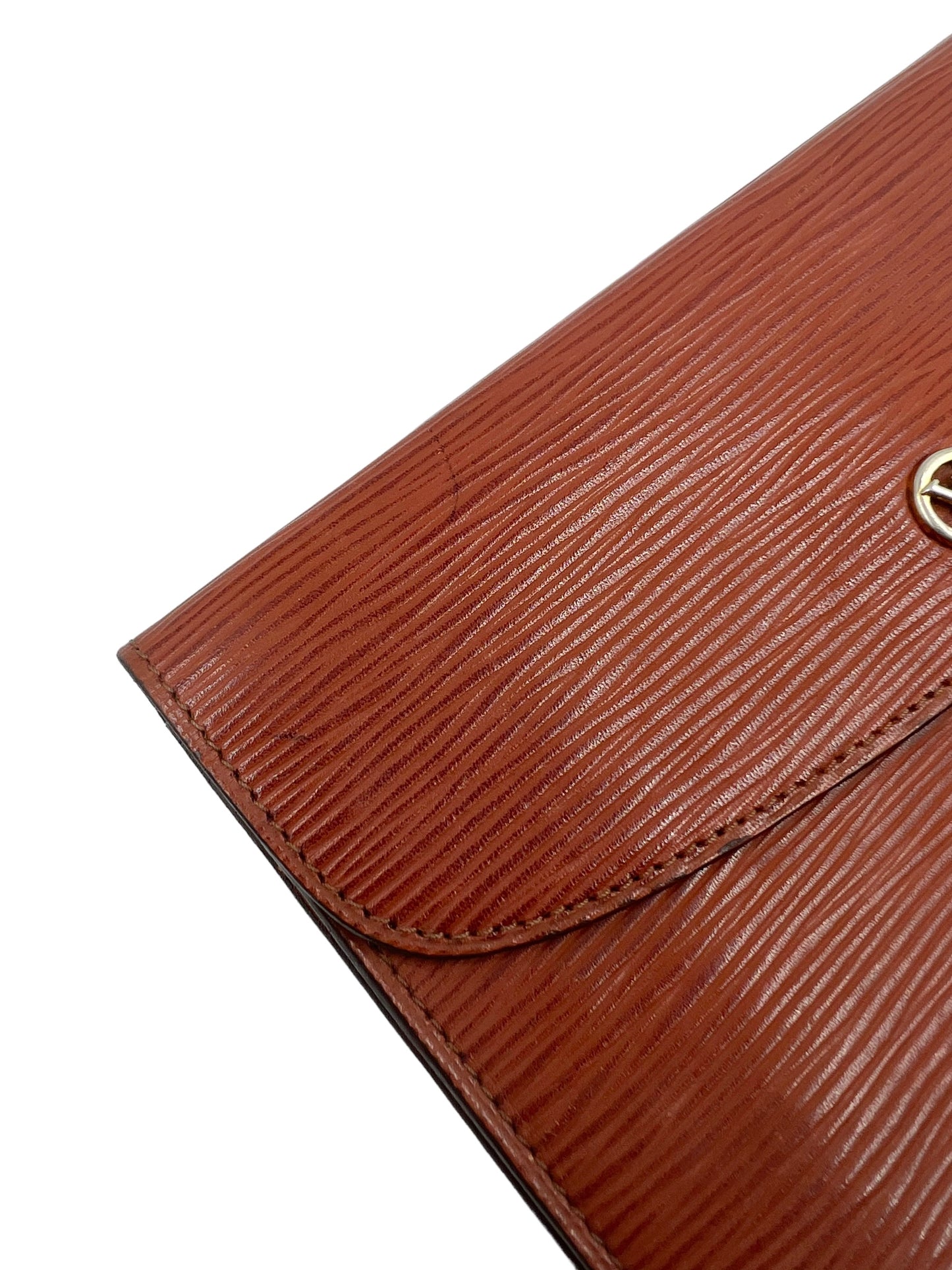 Louis Vuitton Tan Vintage Epi Montaigne 20 Clutch