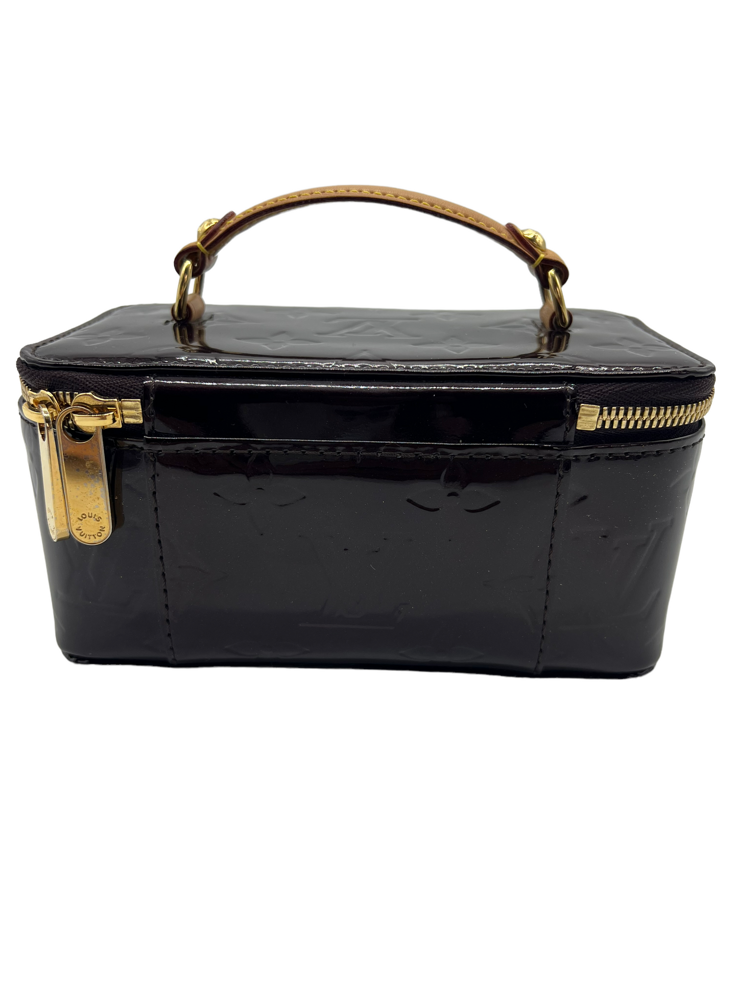 Louis Vuitton Amarante Vernis Mini Jewelry/Vanity Case