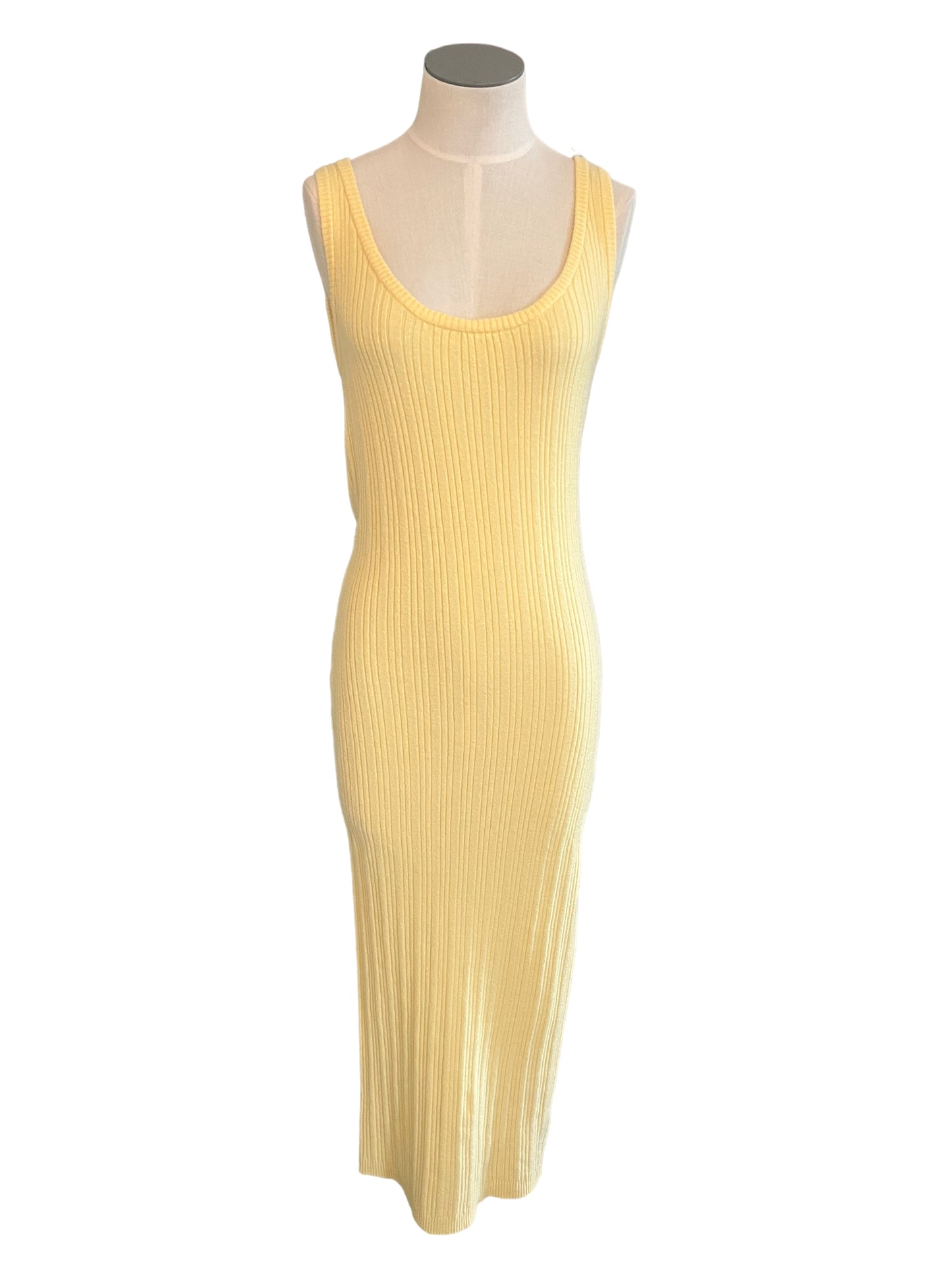 7 for All Mankind Yellow Knit Size M Dress Set