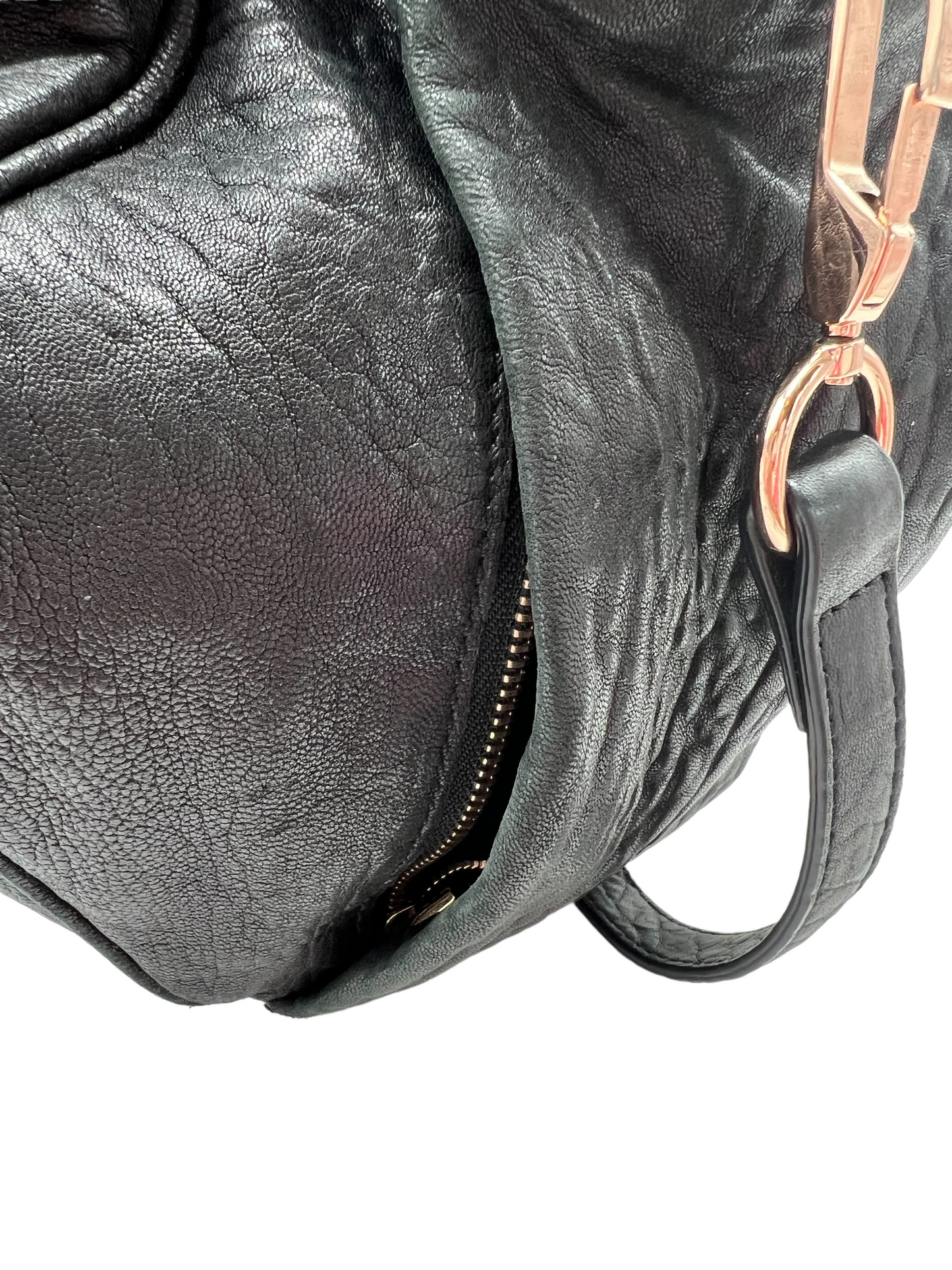 Alexander Wang Black Leather Rocco Handbag