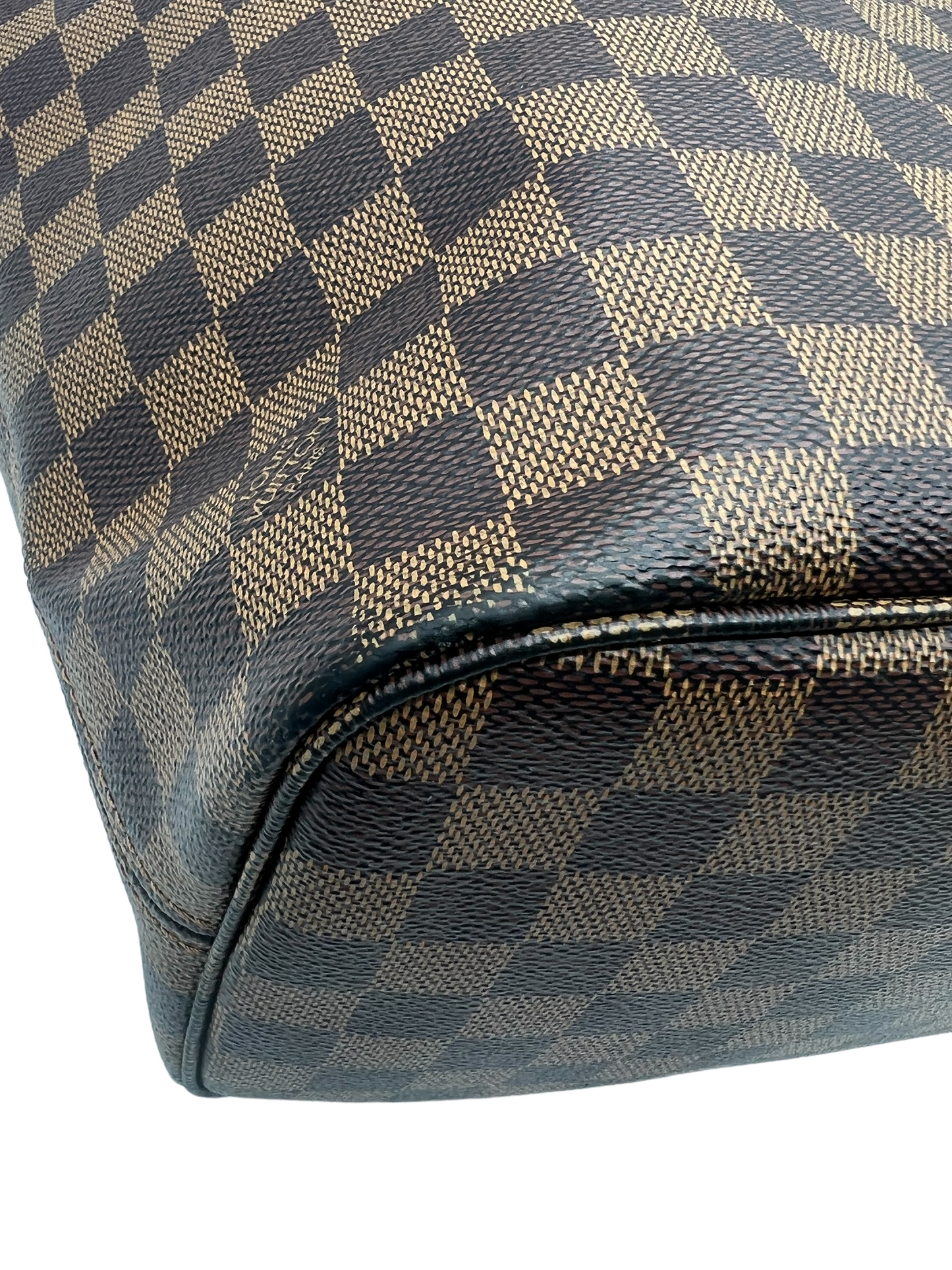 Louis Vuitton Damier Ebene Neverfull MM Tote