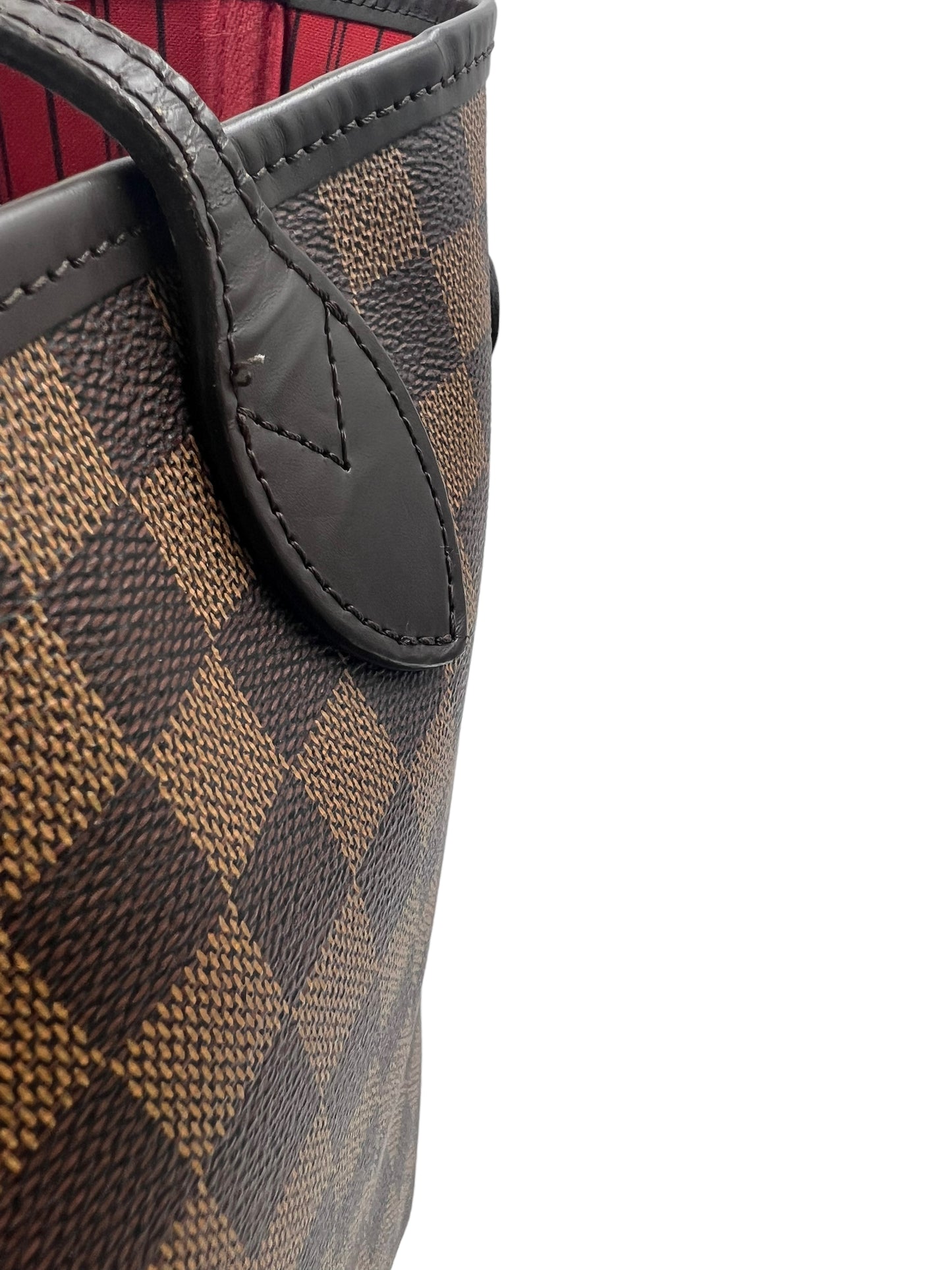 Louis Vuitton Damier Ebene Neverfull MM Tote