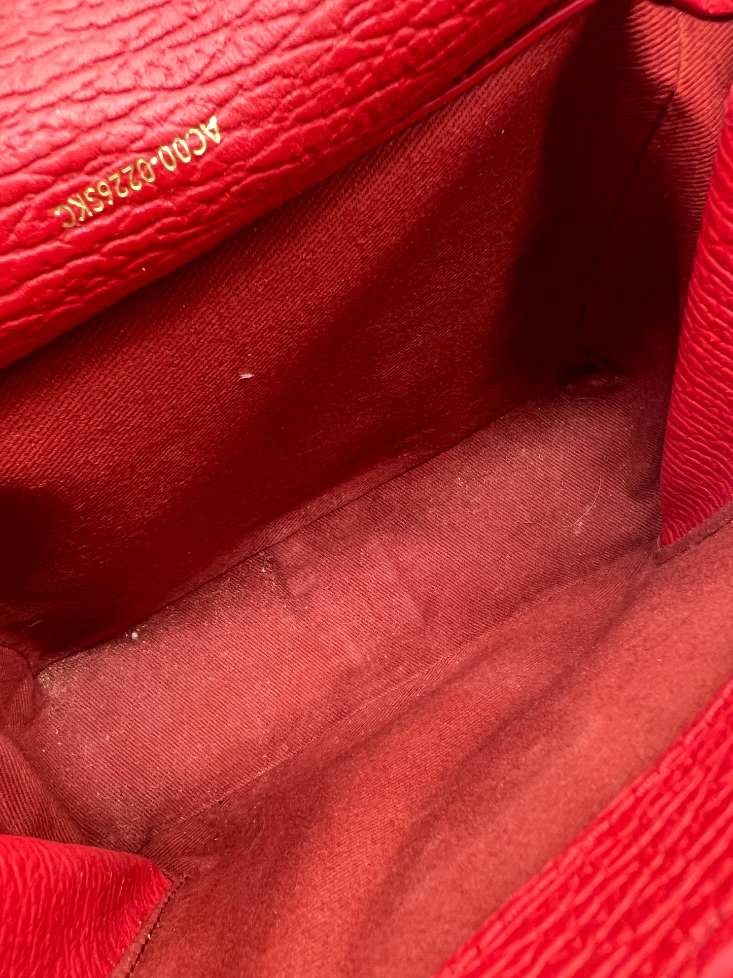 Phillip Lim Red Leather Mini Pashli Shoulder Bag