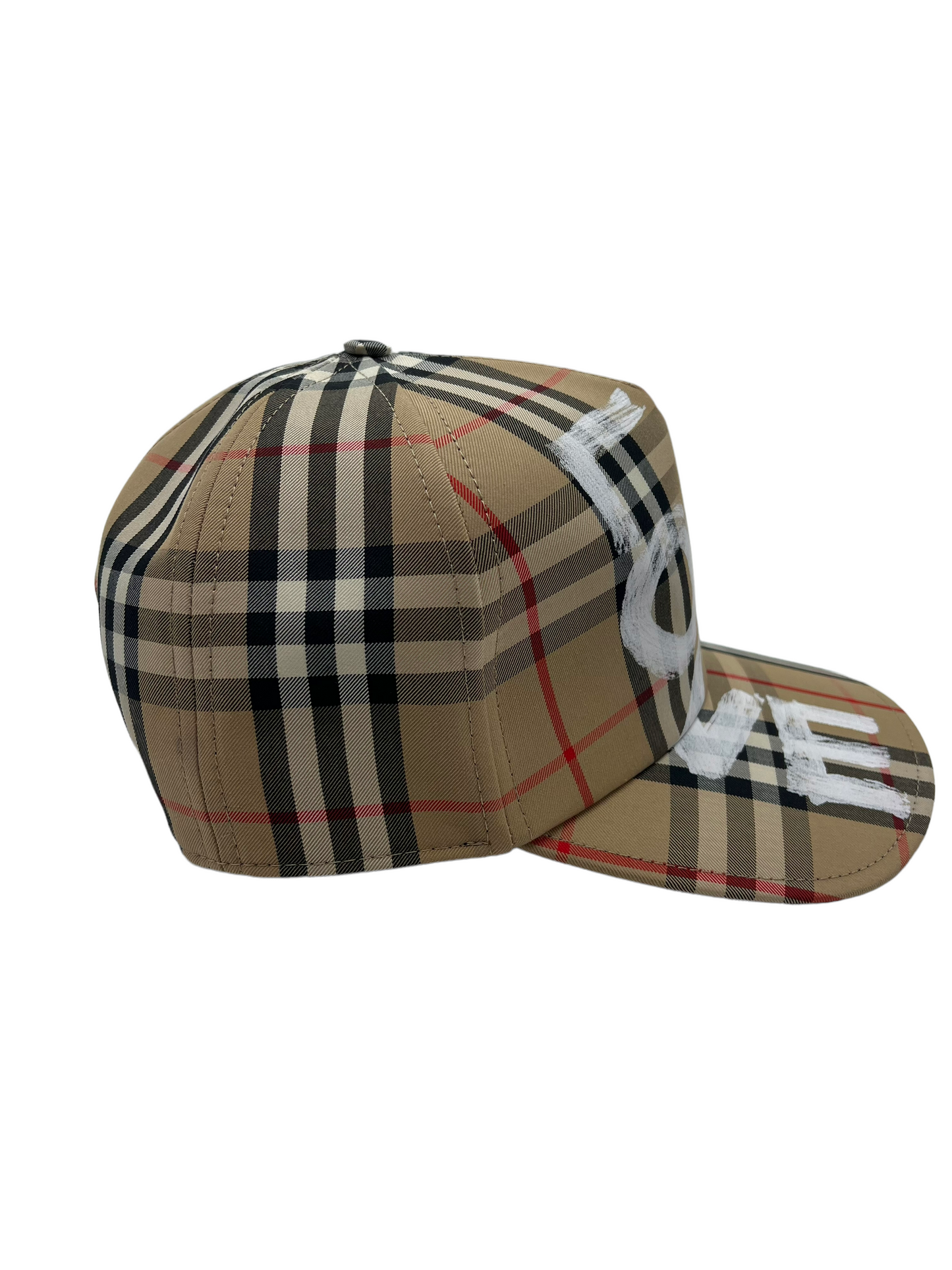 Burberry Plaid Love Archive Size M Trucker Hat