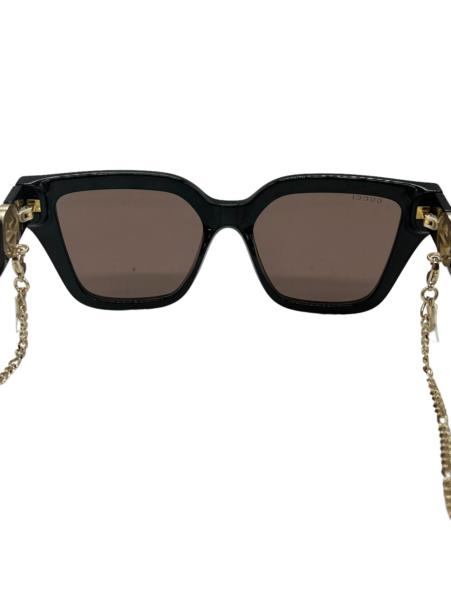 Gucci Black GG1023S Black Sunglasses With Chain