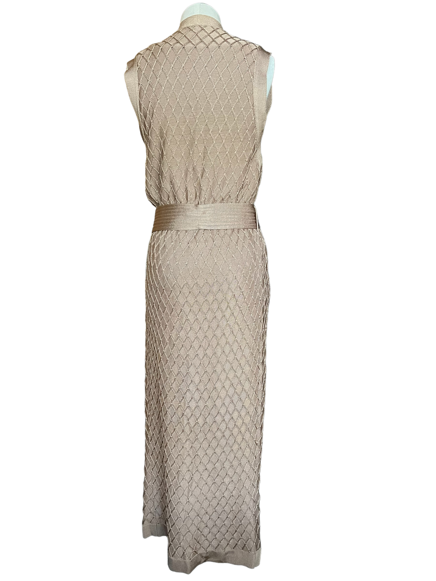 Balmain Textured Jersey Knit Size 38 Tank Set