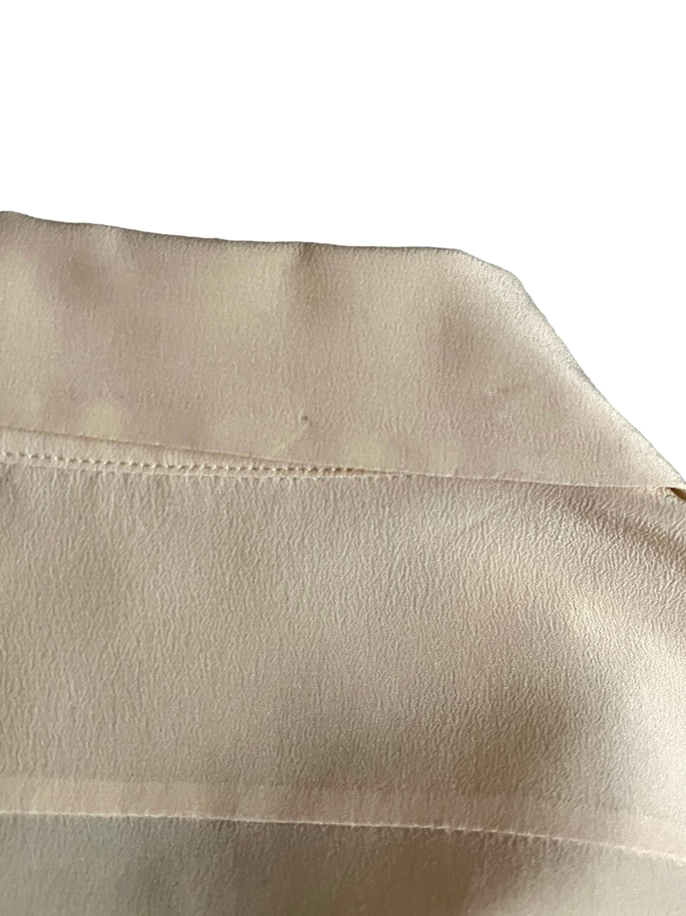 Stella McCartney Silk Crepe Tiger Embroidered Arlo Size 36 Button Down Shirt
