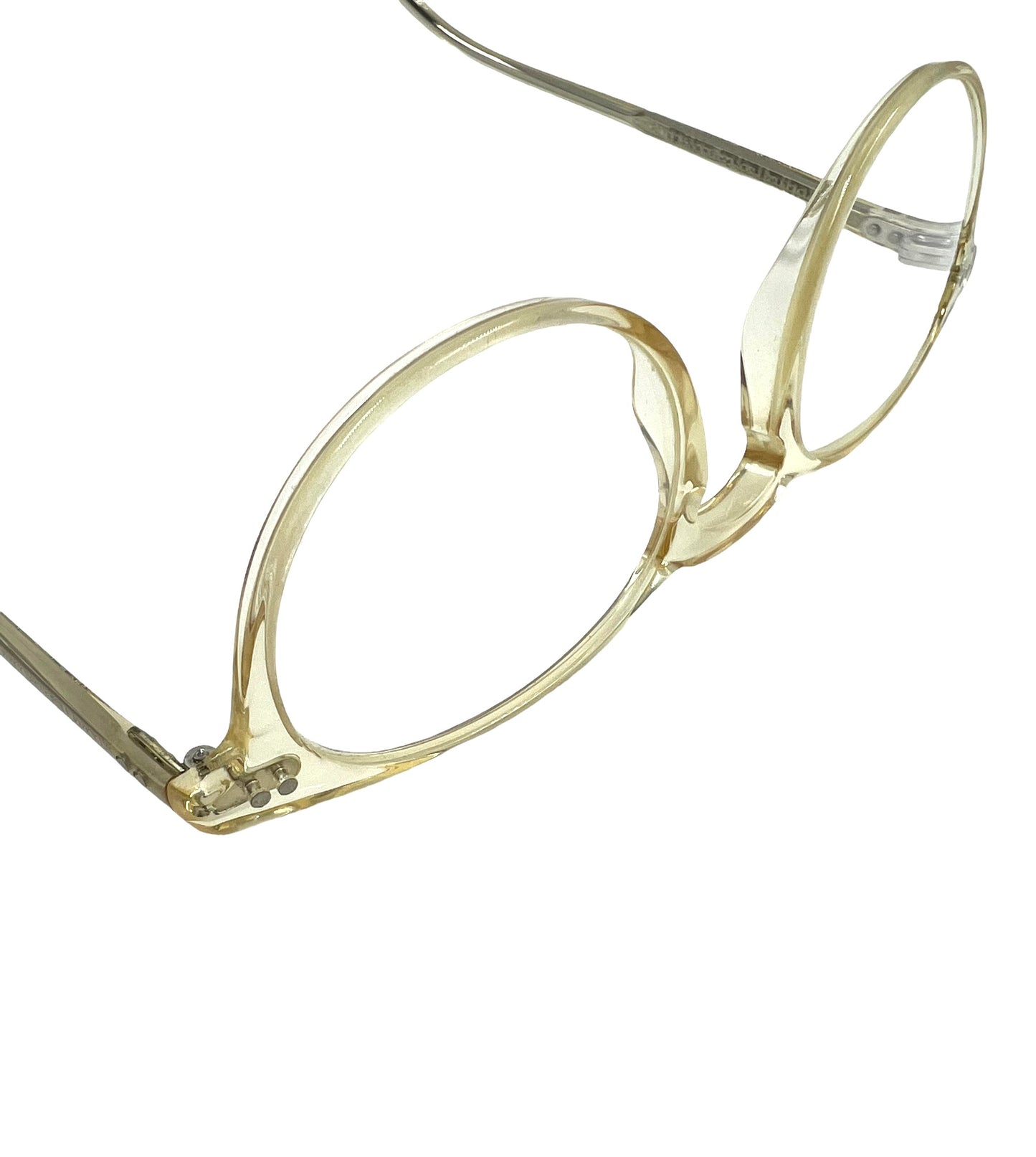 Oliver Peoples Riley-R Beige Opaque Eyeglasses