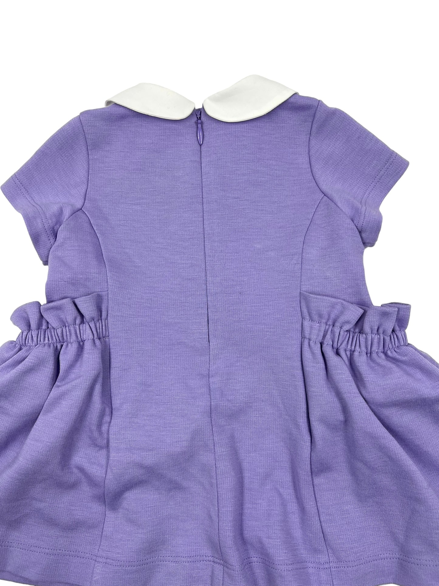 Fendi Baby Girl Size 3M Purple Logo Dress