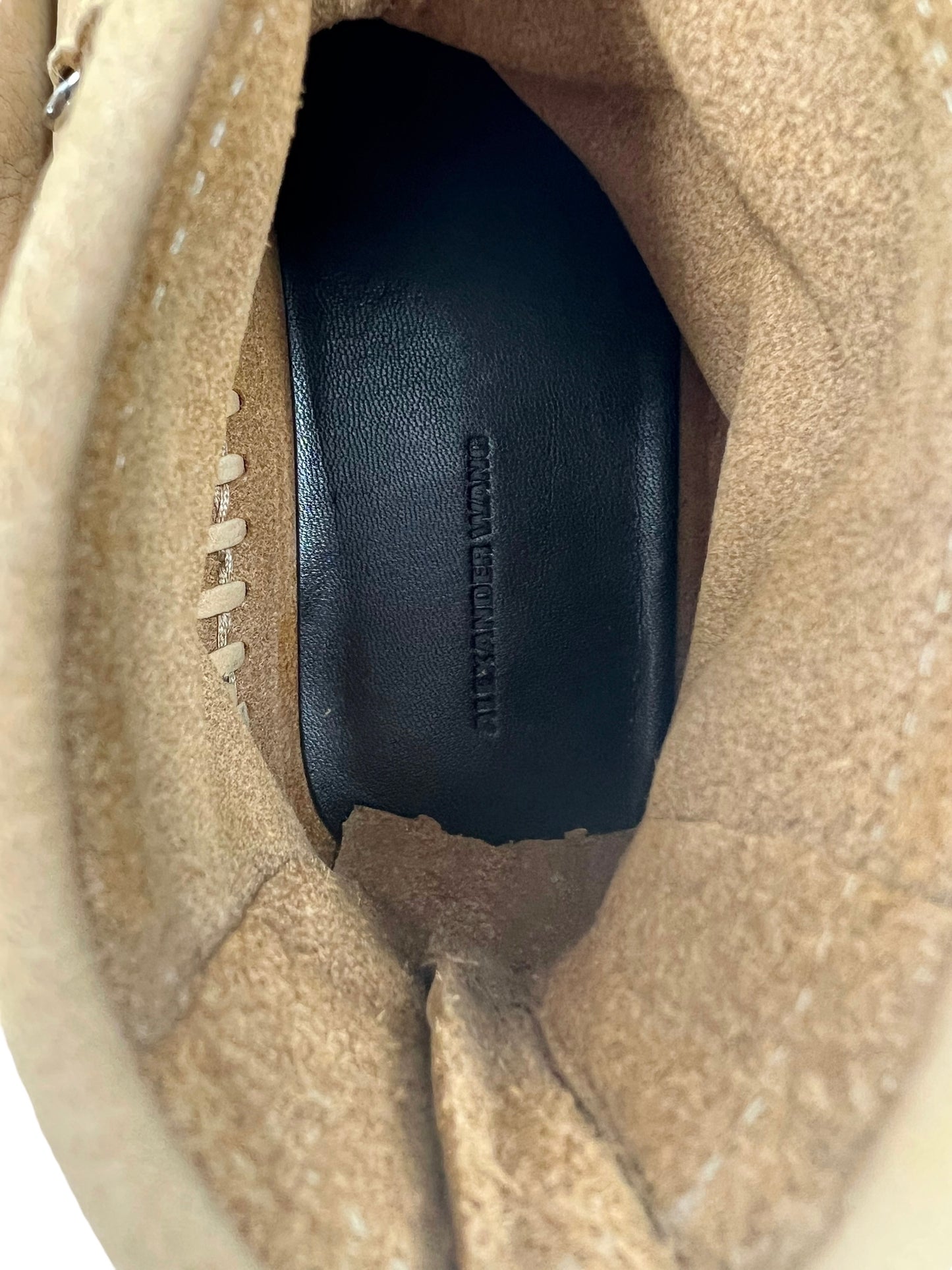 Alexander Wang Size 40 Tan Leather Montana Moccasins