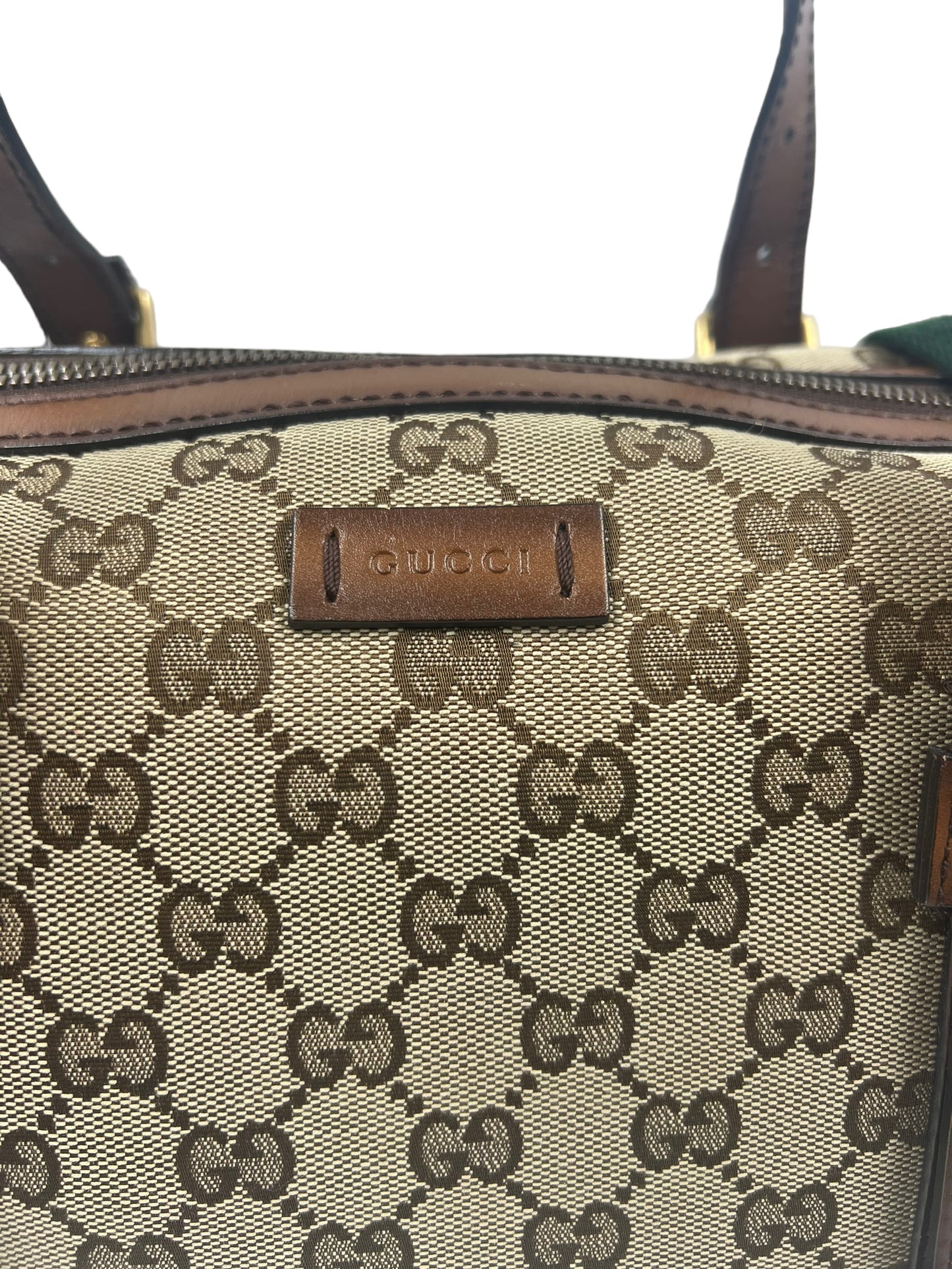 Gucci Medium Lady Web Boston Bag