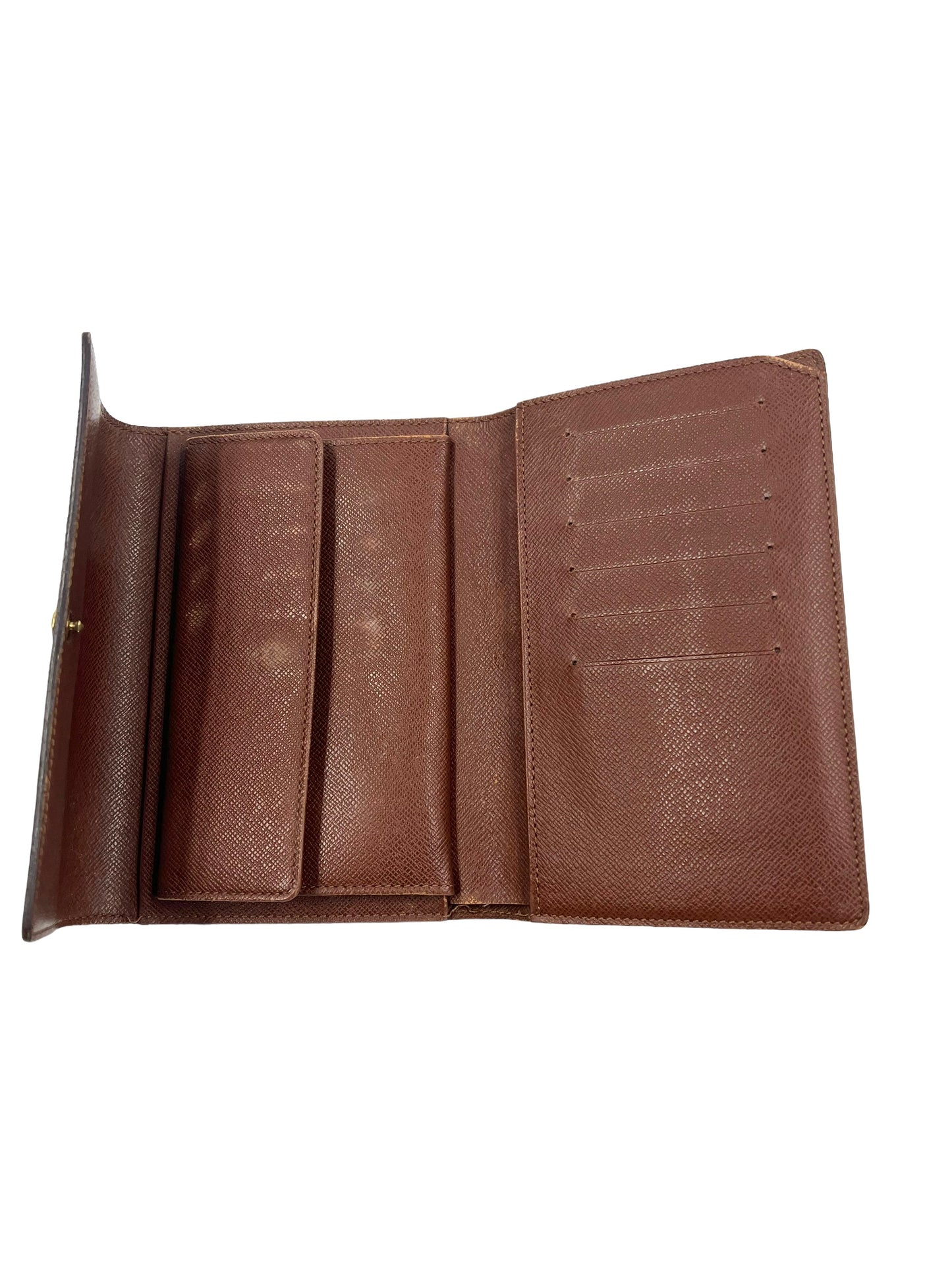 Louis Vuitton Monogram Compact Porte Tresor Etui Papiers Wallet