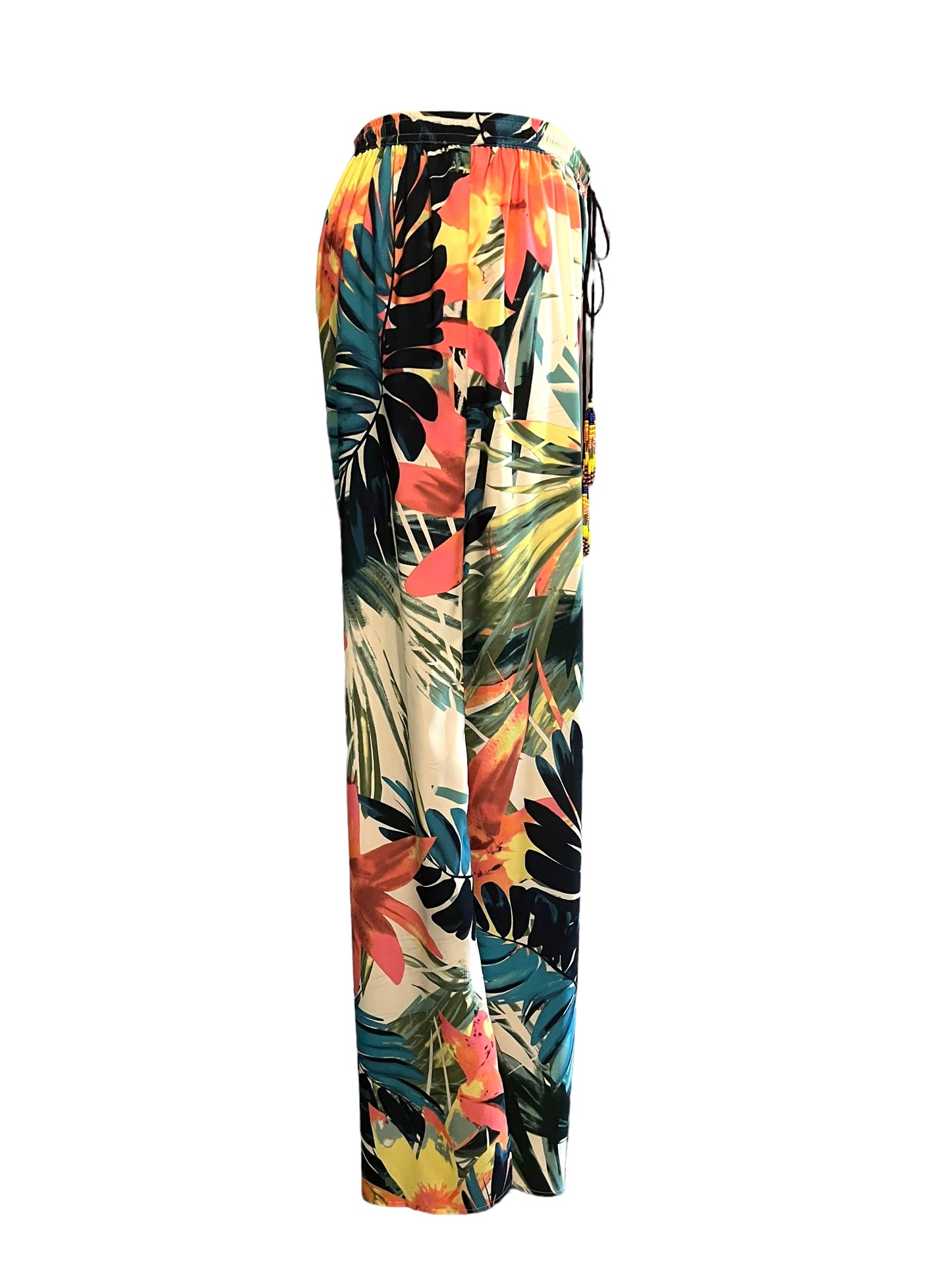 Artelier Nicole Miller Size L Multicolor Floral Lounge Pants