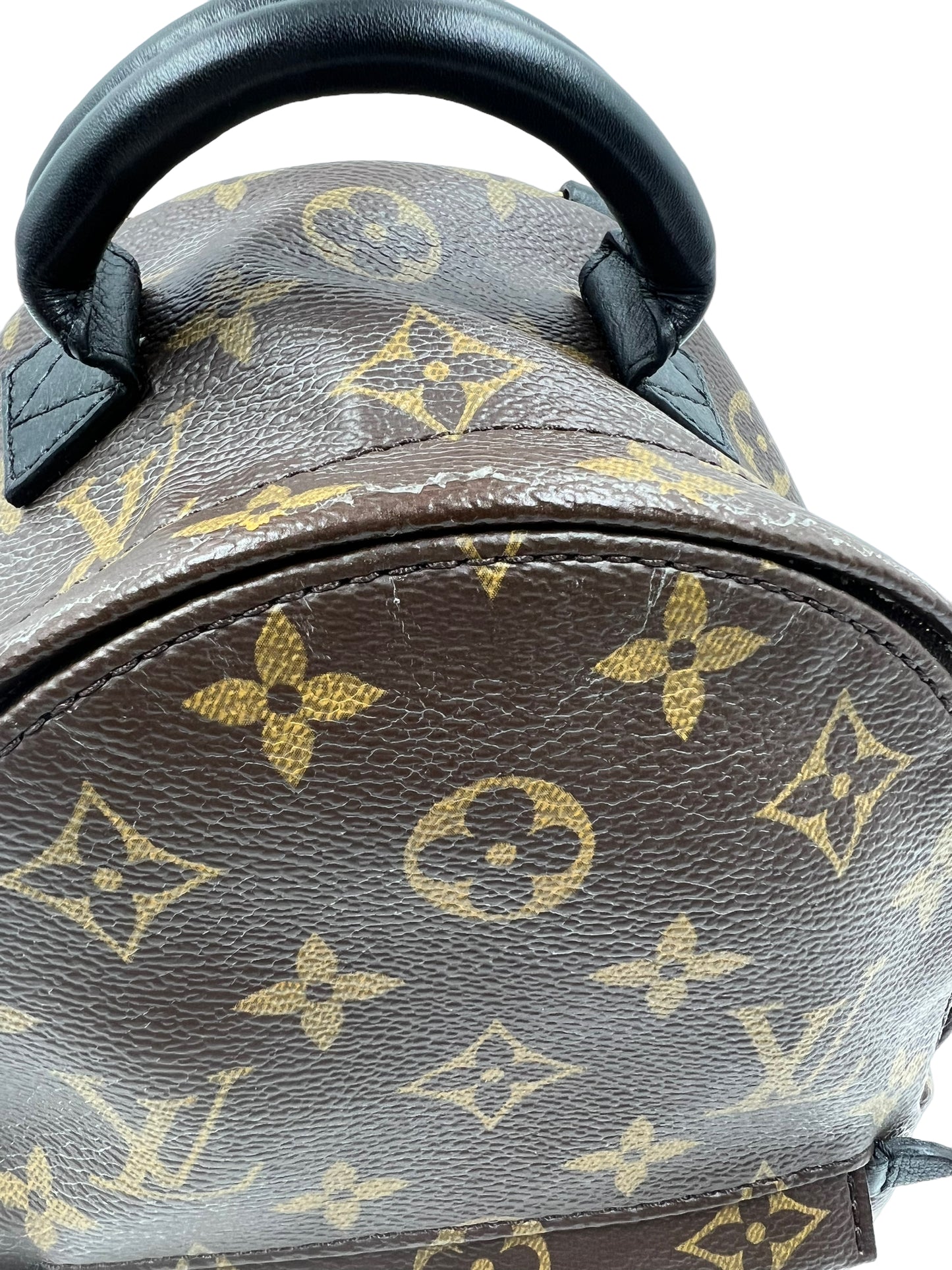 Louis Vuitton 2016 Monogram Palm Springs Mini Backpack