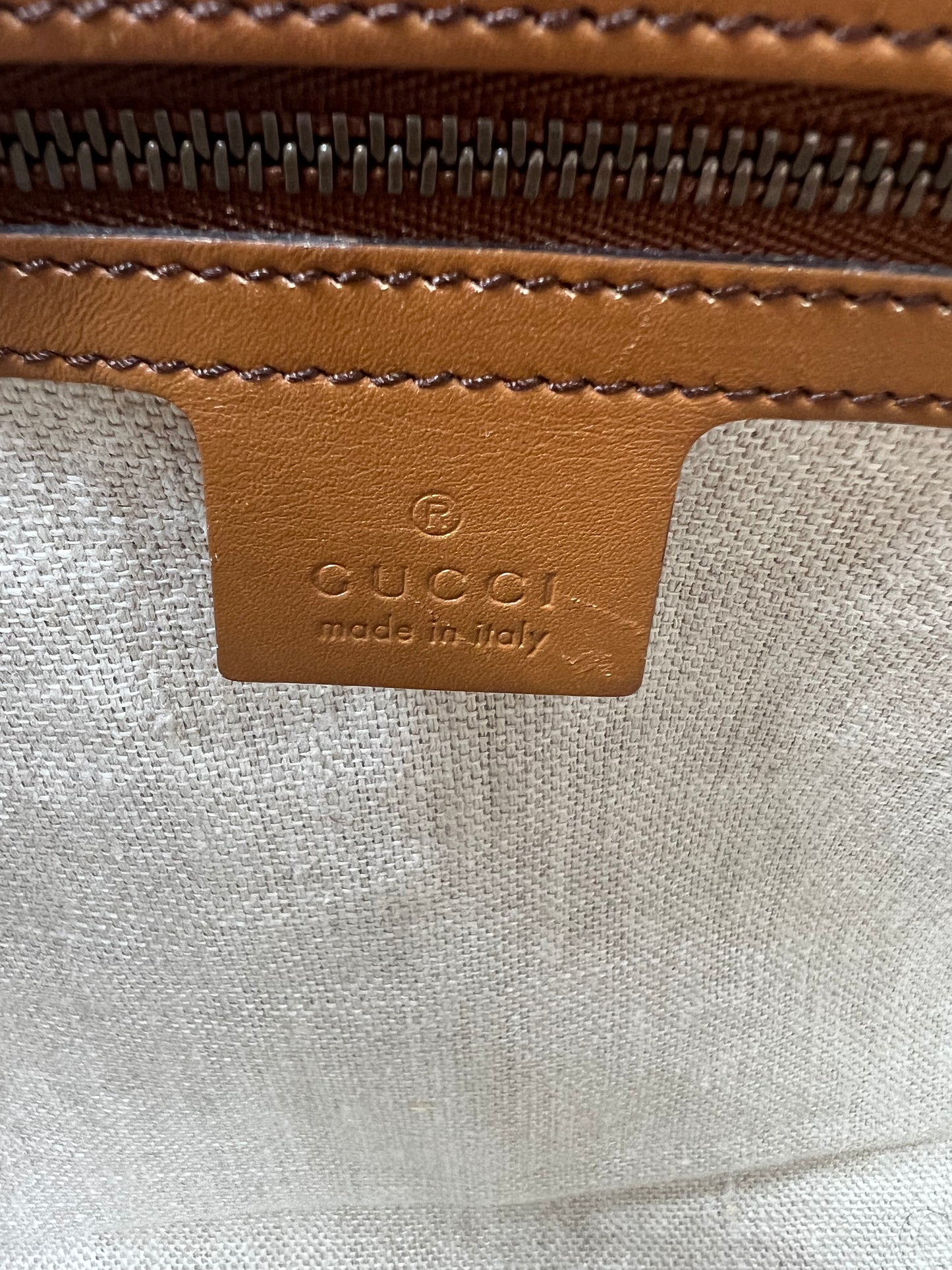 Gucci Medium Lady Web Boston Bag