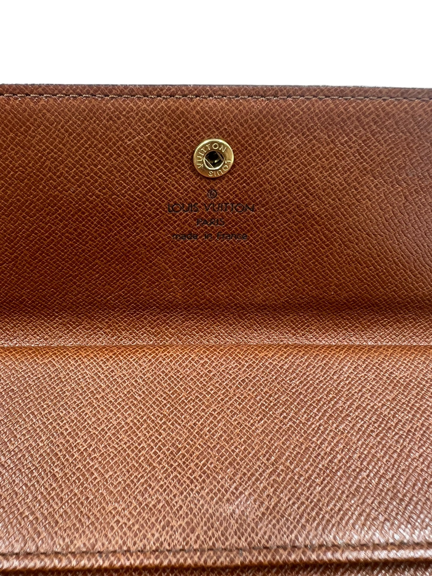 Louis Vuitton Monogram Porte Tresor Wallet