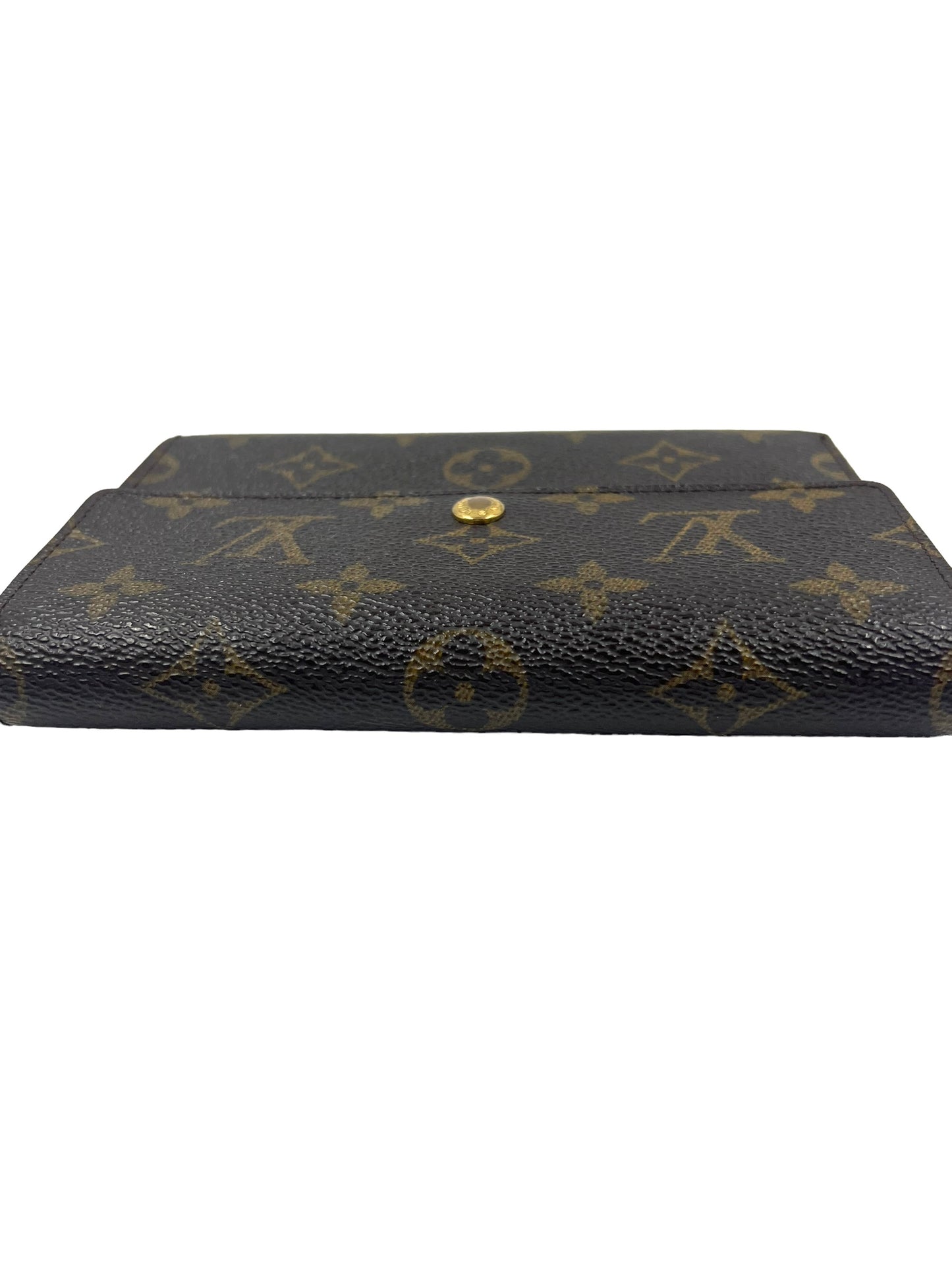 Louis Vuitton Monogram Compact Porte Tresor Etui Papiers Wallet