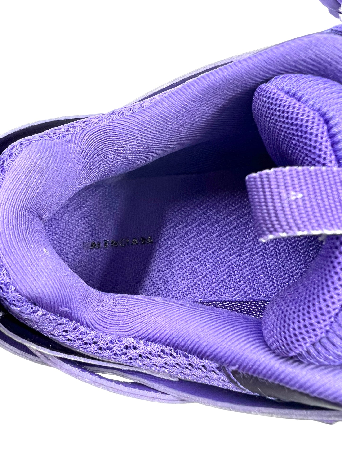 Balenciaga Size 41 Purple Leather Track Sneakers