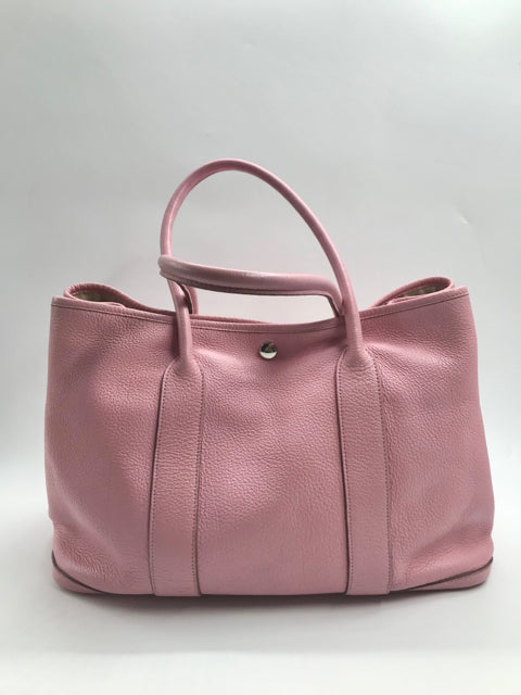 Hermes Pink Negonda Leather Garden Party 36 Size 36 Tote